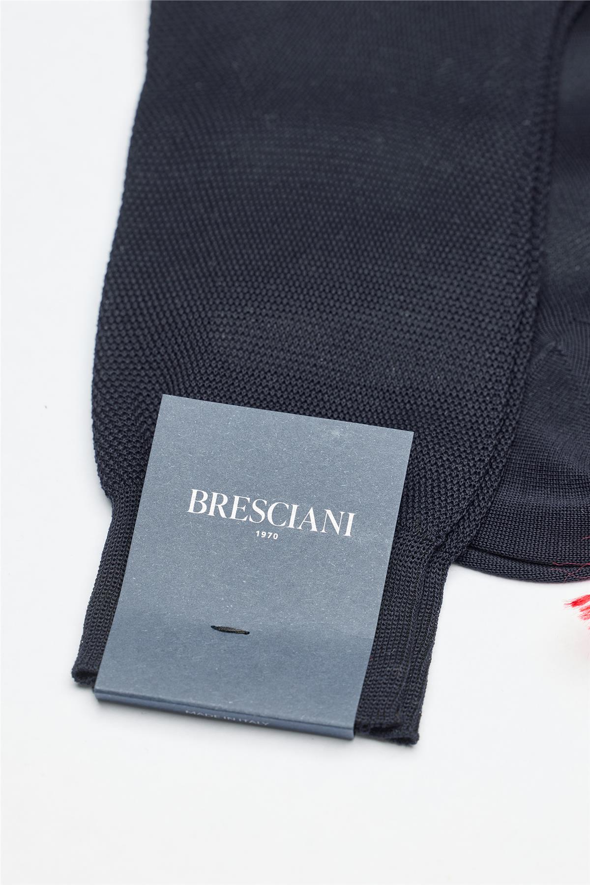 Lacivert Merserize Pamuk Çorap