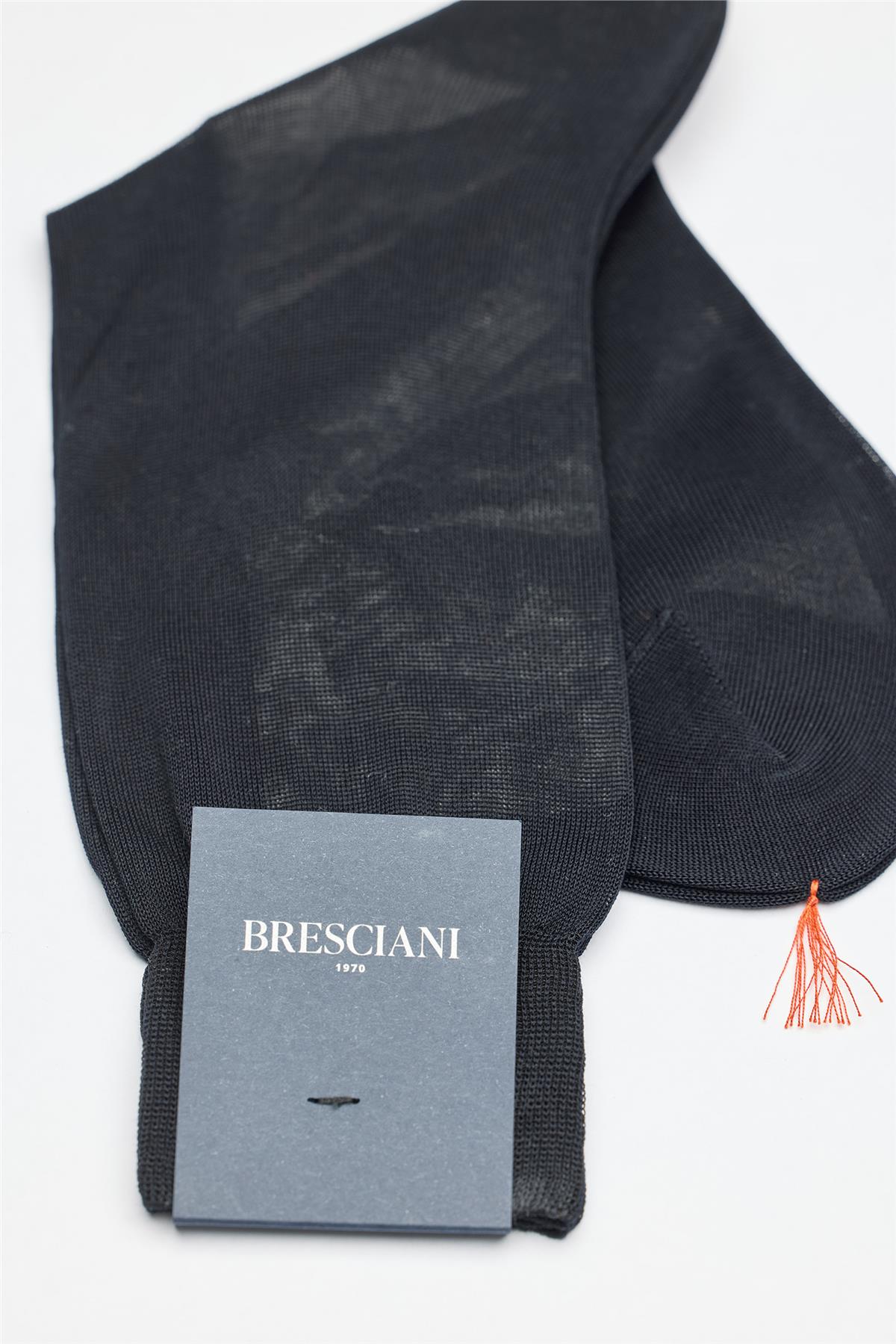 Lacivert Merserize Pamuk Çorap