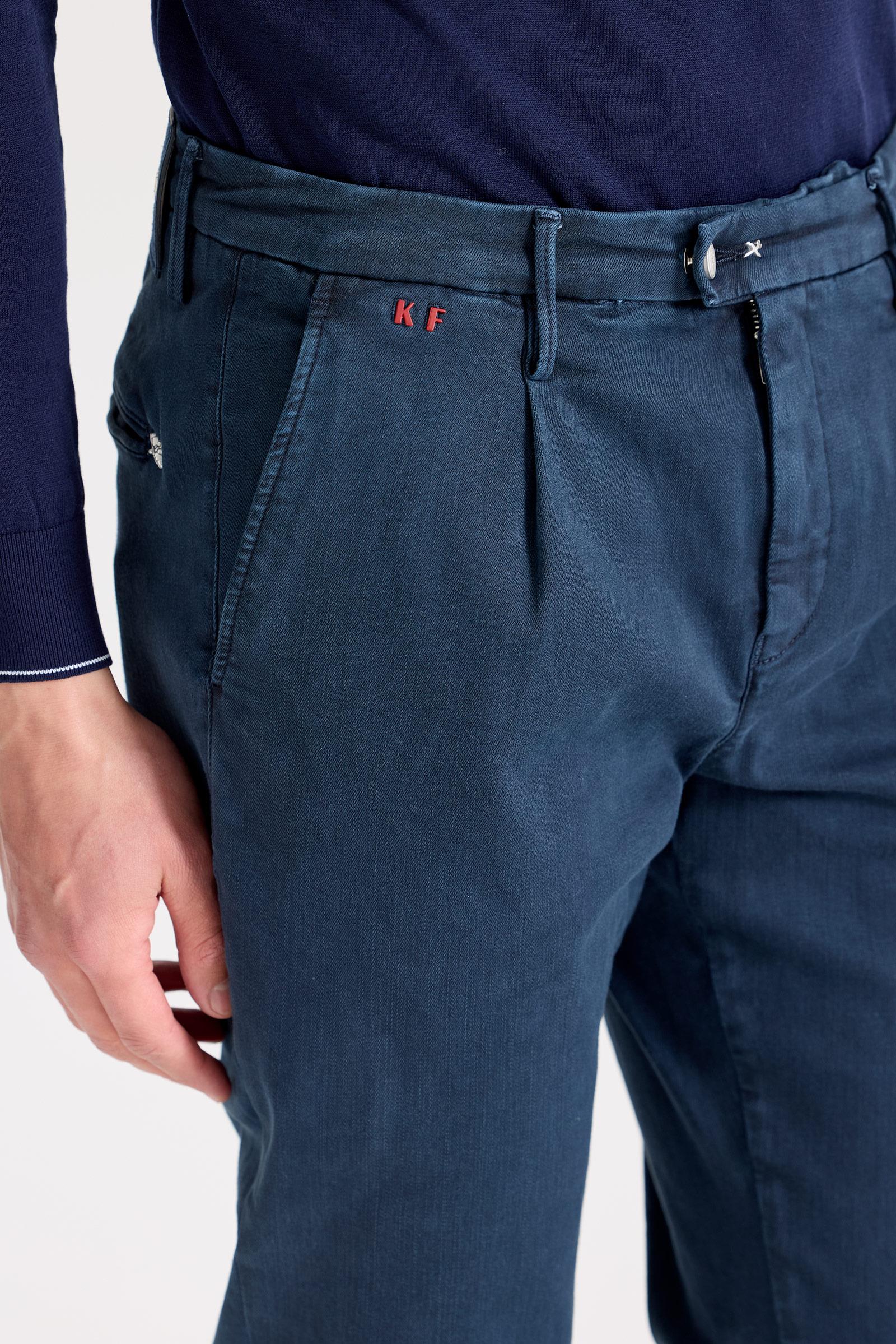 Lacivert Pamuk Chino Pantolon