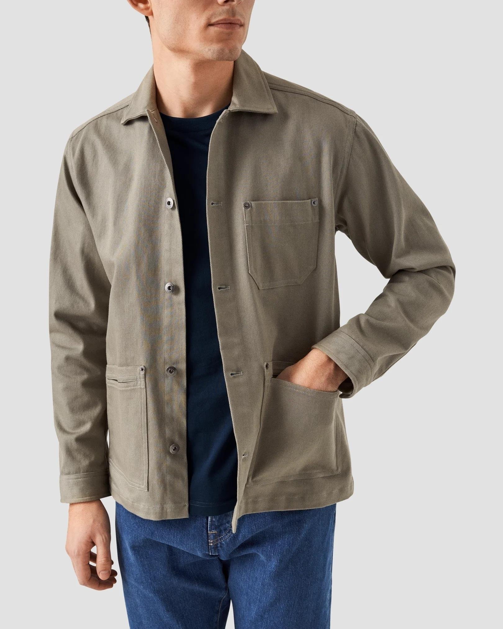 Lacivert Supima Pamuk T-Shirt