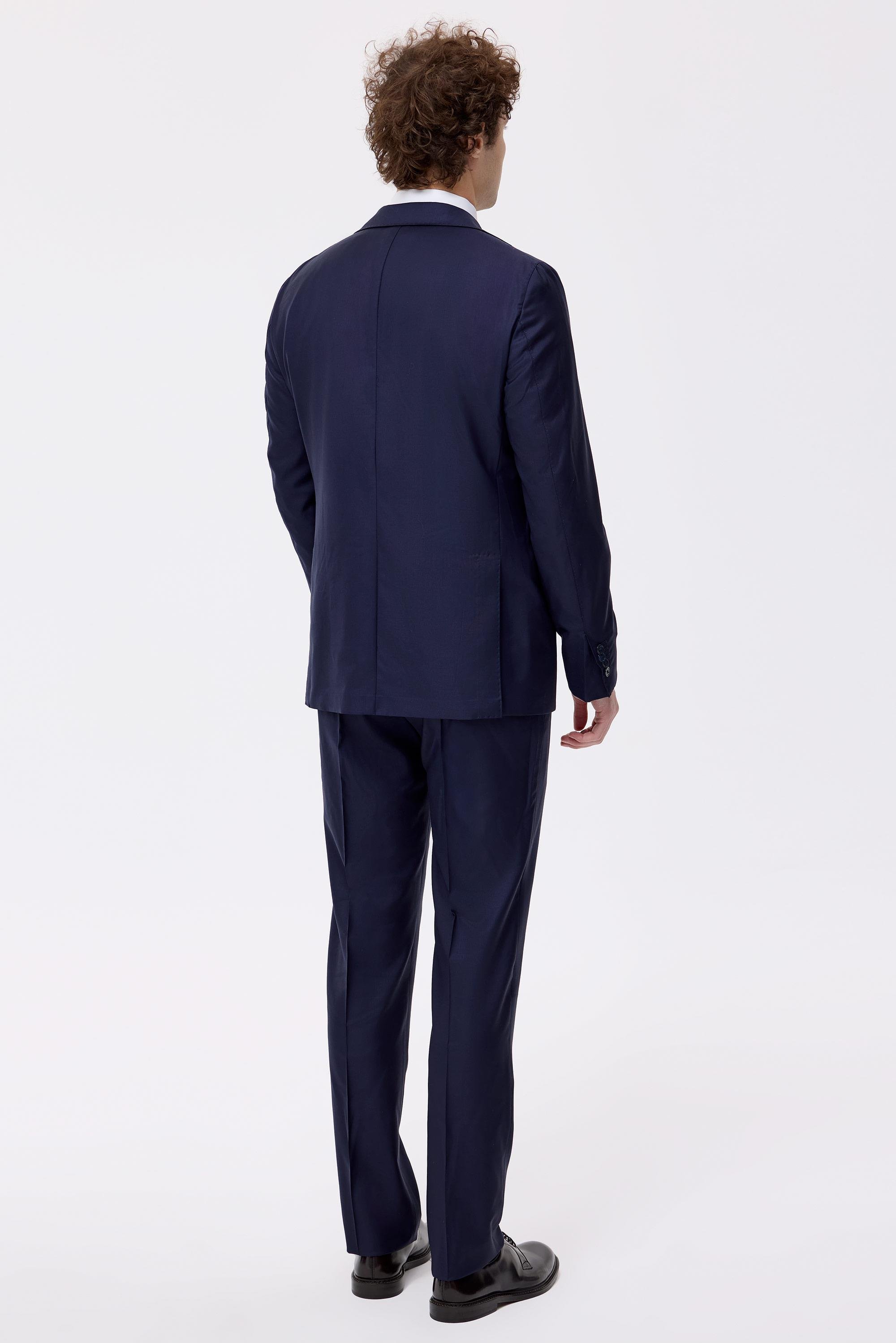 Lacivert Yün Kaşmir Takım Elbise