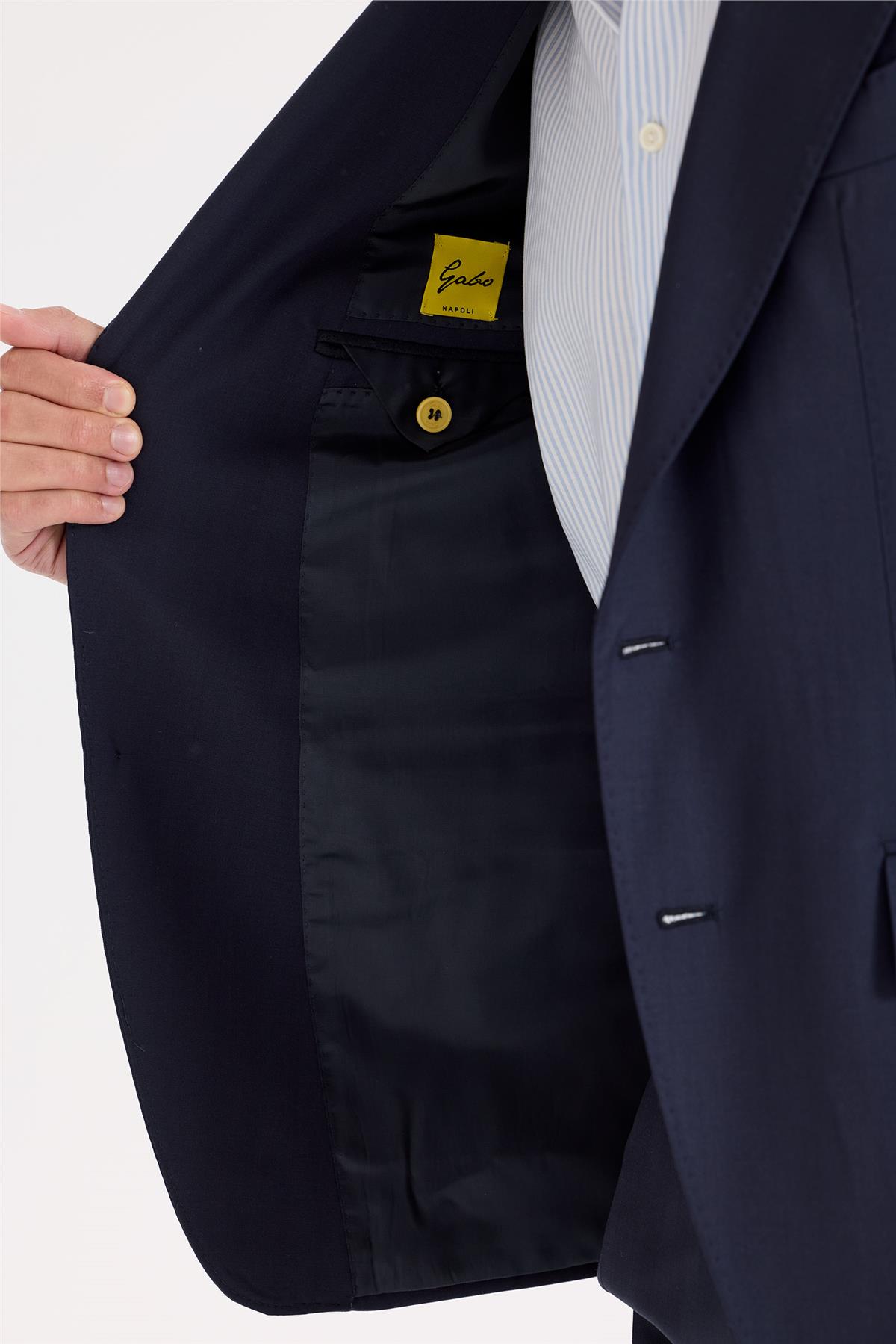 Lacivert Yün Takım Elbise