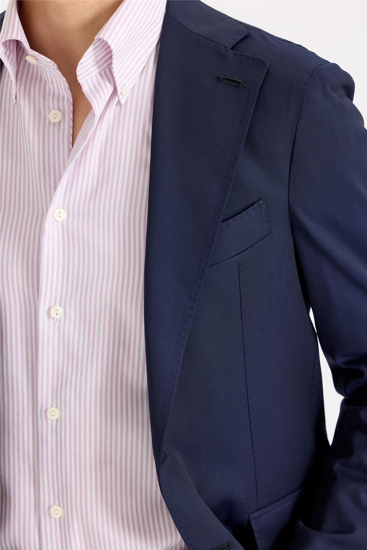 Lacivert Yün Takım Elbise