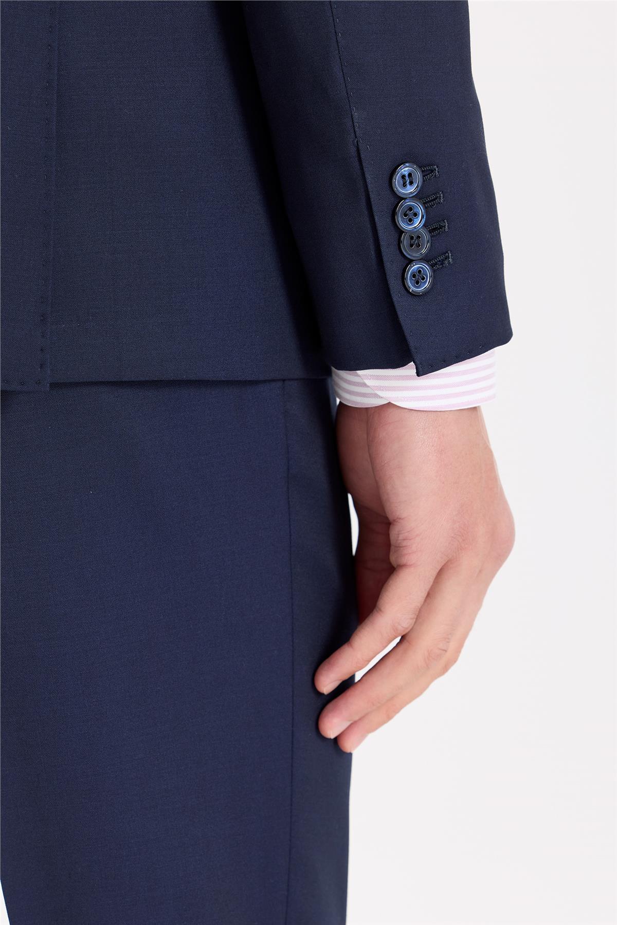 Lacivert Yün Takım Elbise