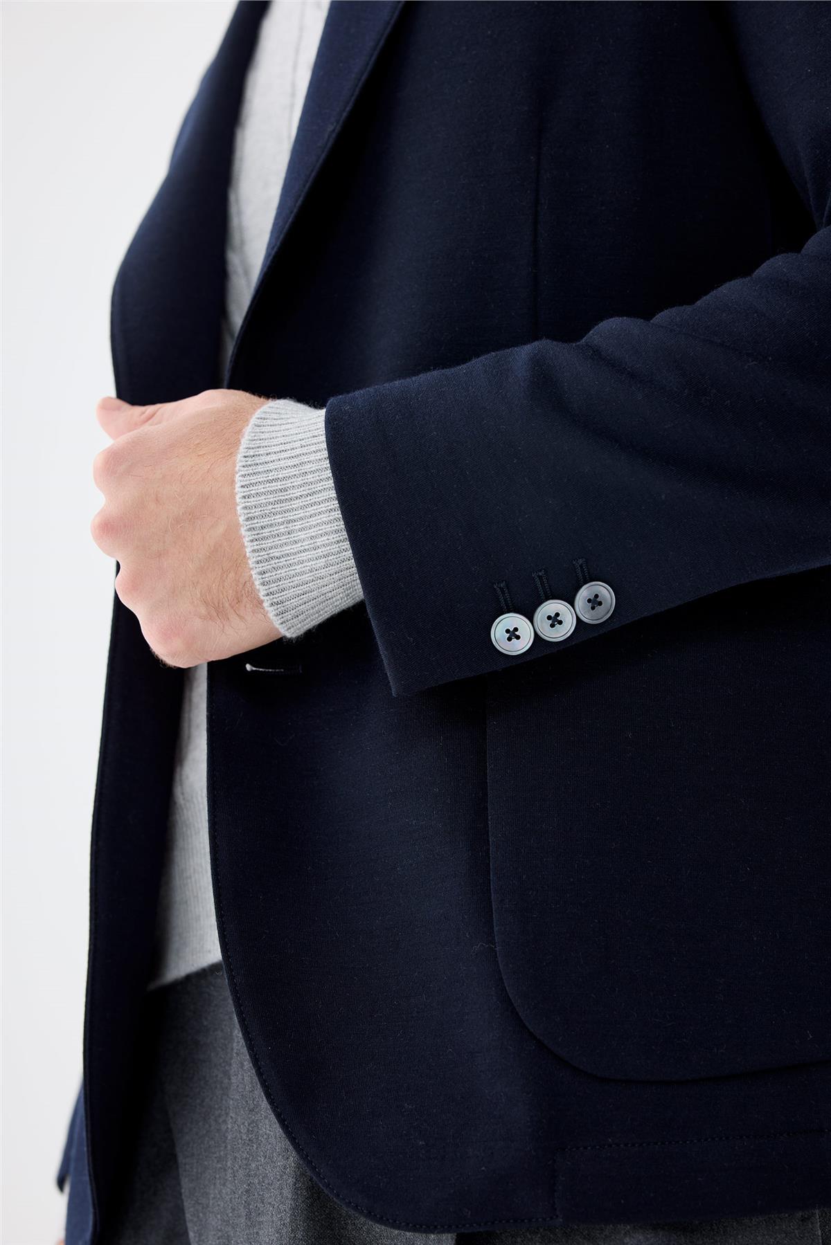 Lacivert Zero Gravity Yün Ceket 