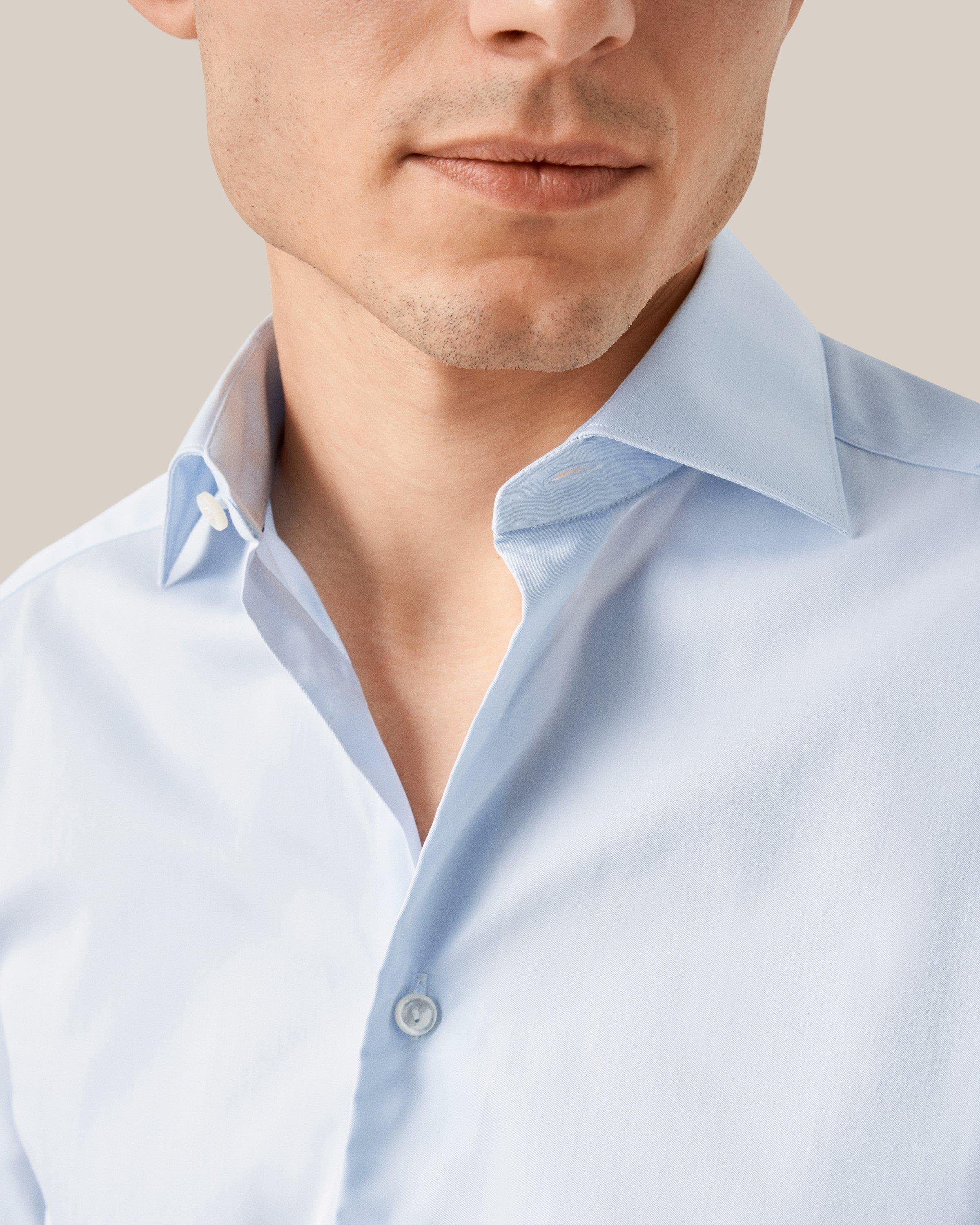 Mavi Elevated Organik Pamuk Gömlek