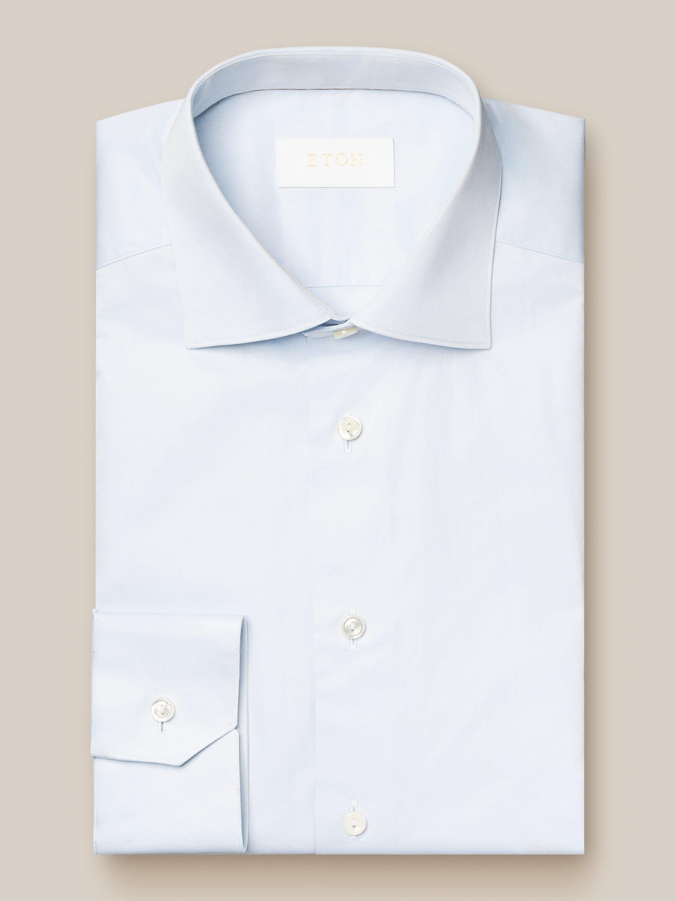 Mavi Elevated Organik Pamuk Gömlek