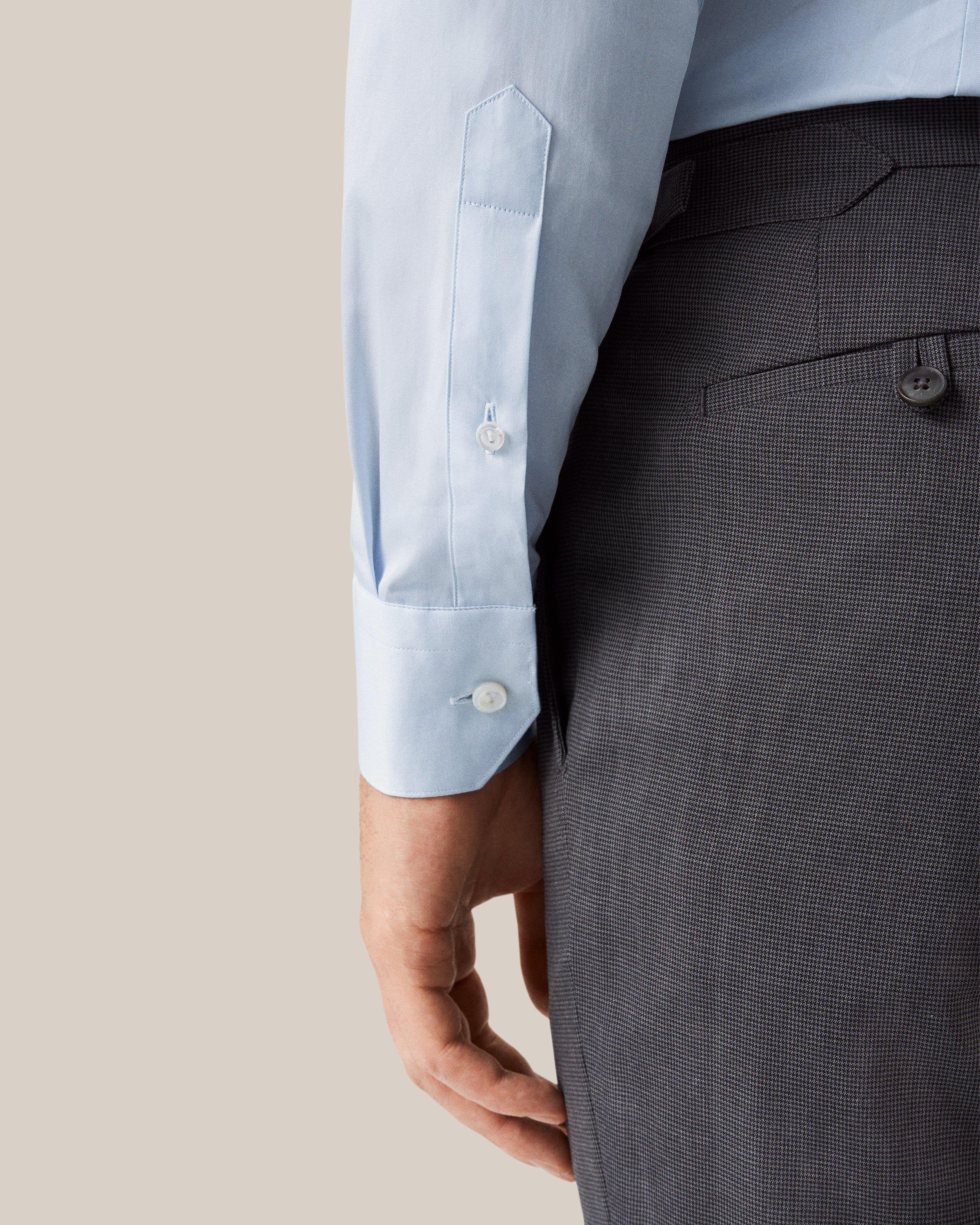 Mavi Elevated Organik Pamuk Gömlek