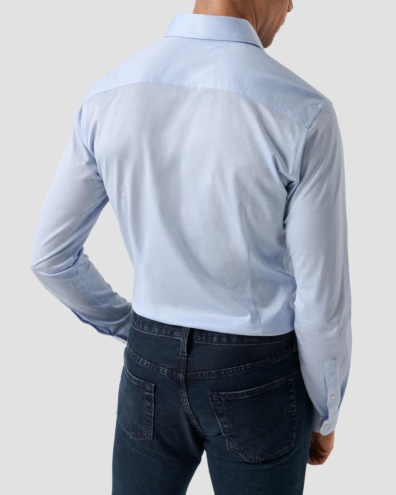 Mavi Filo Di Scozia Gömlek 