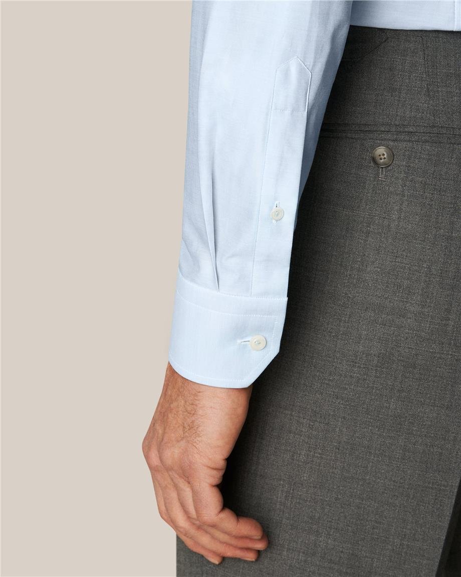 Mavi Klasik Pamuk Gömlek