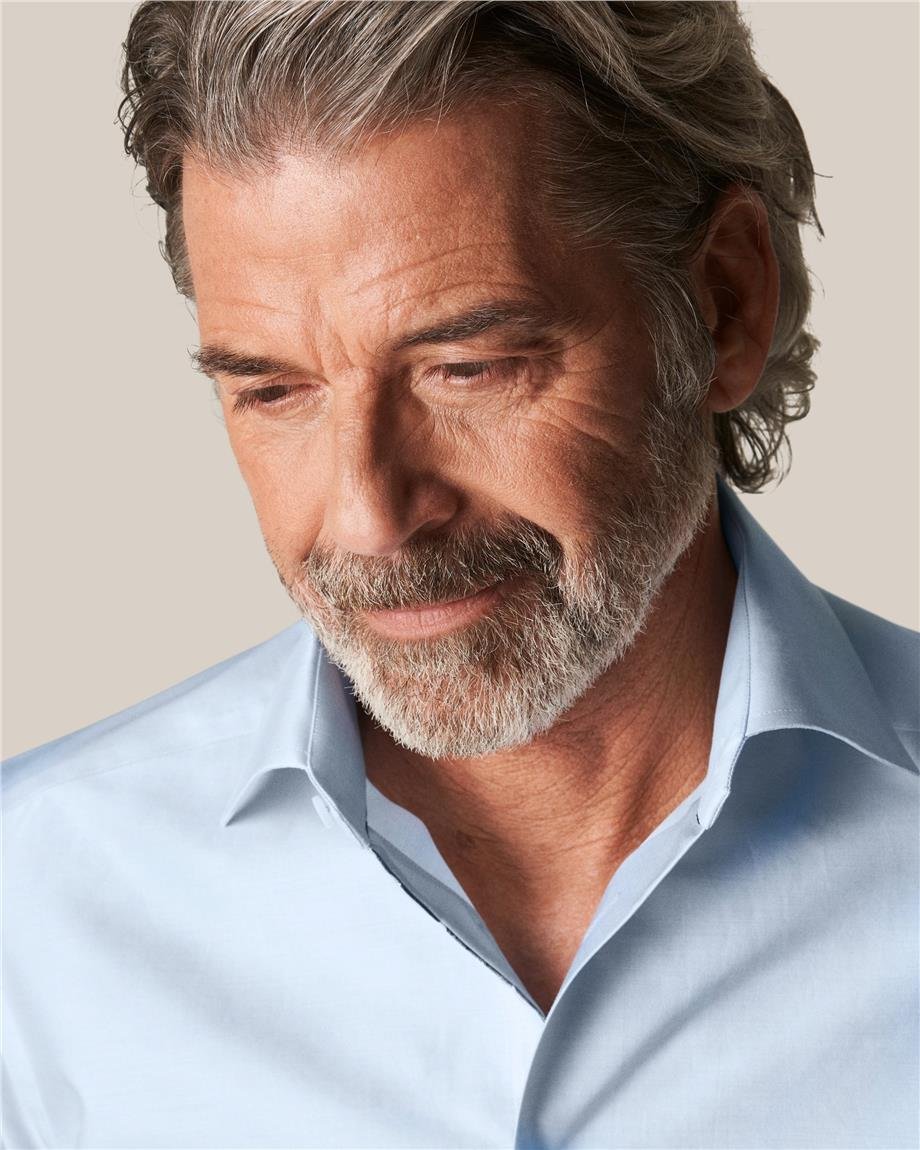 Mavi Klasik Pamuk Gömlek