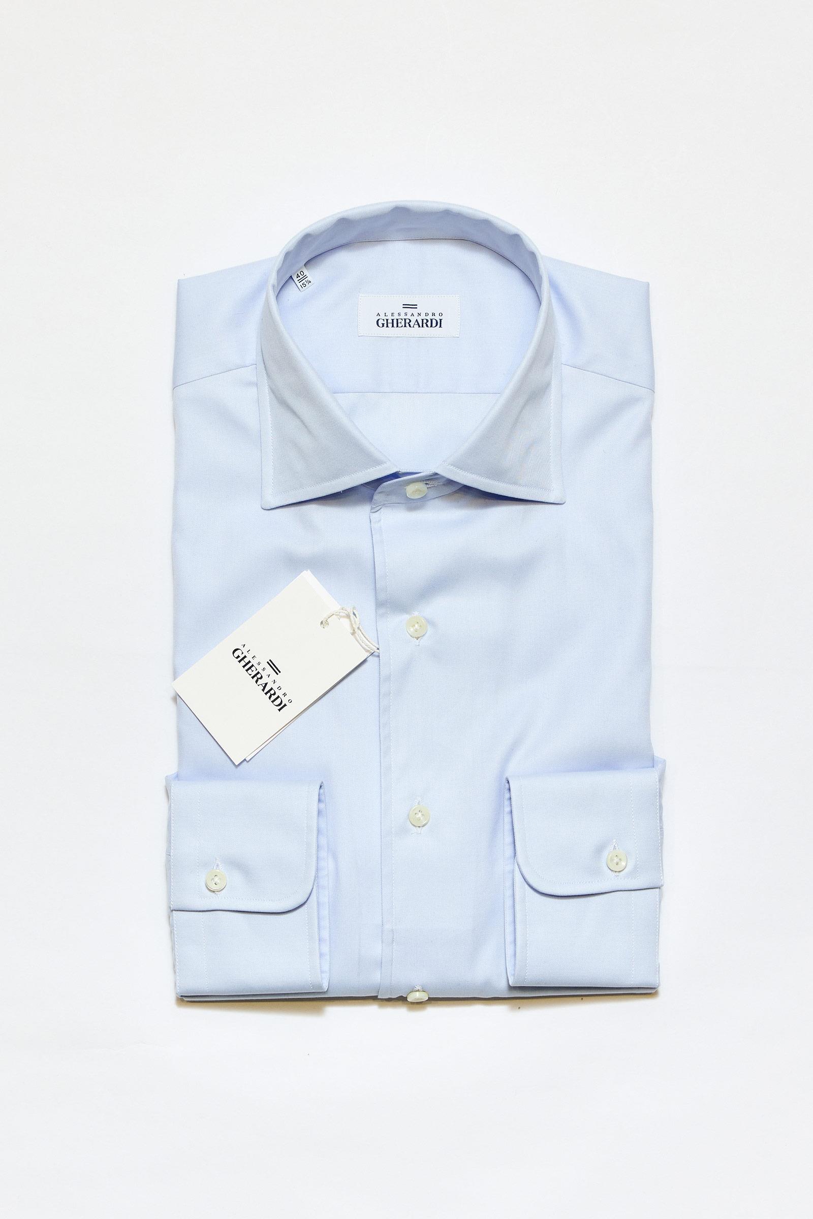 Mavi One-Piece Pamuk Gömlek