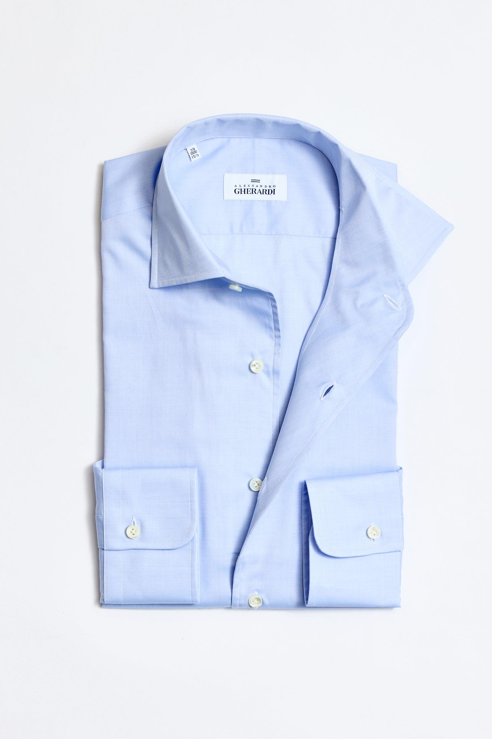 Mavi One-Piece Pamuk Gömlek