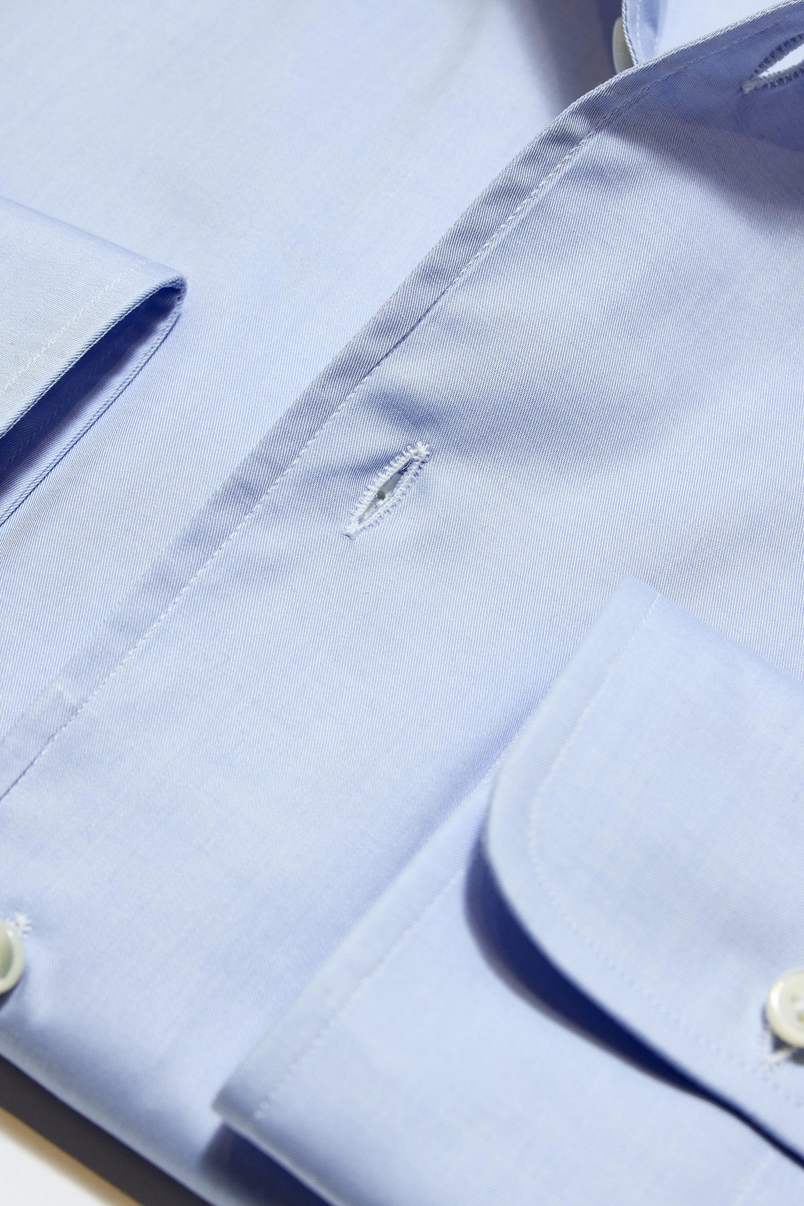 Mavi One-Piece Pamuk Gömlek