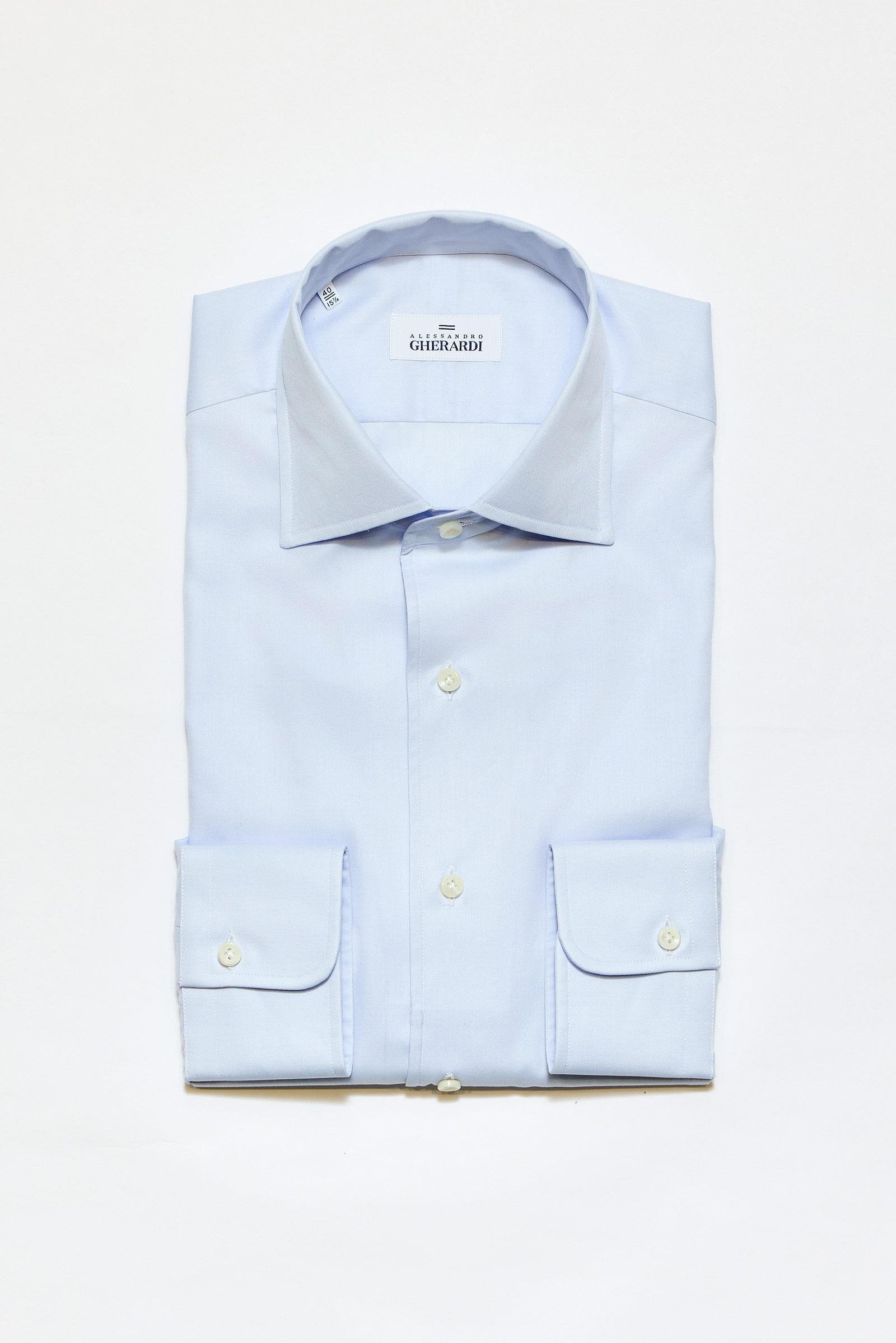 Mavi One-Piece Pamuk Gömlek