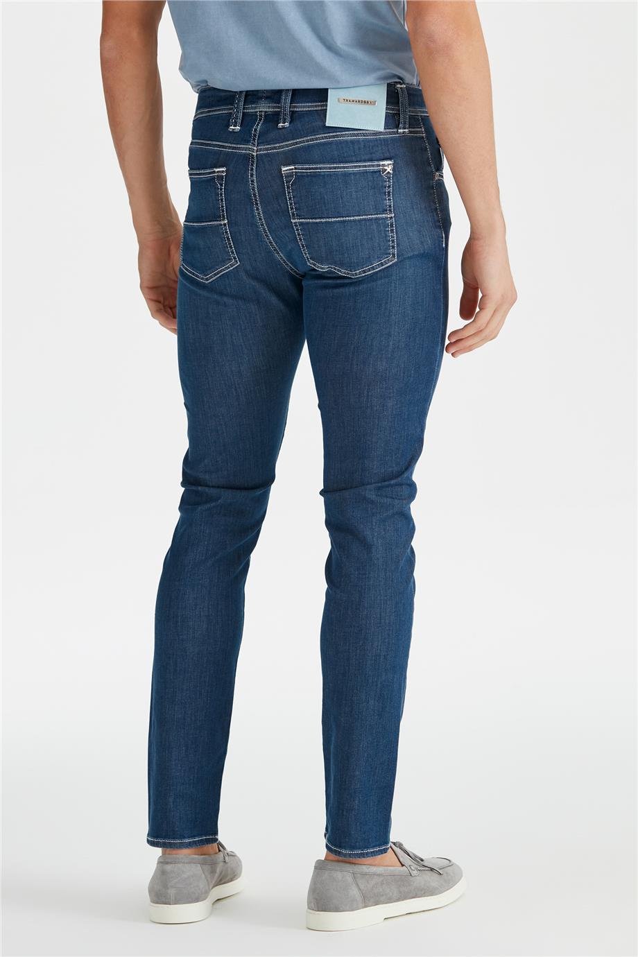 Mavi Organik Pamuklu Denim Pantolon