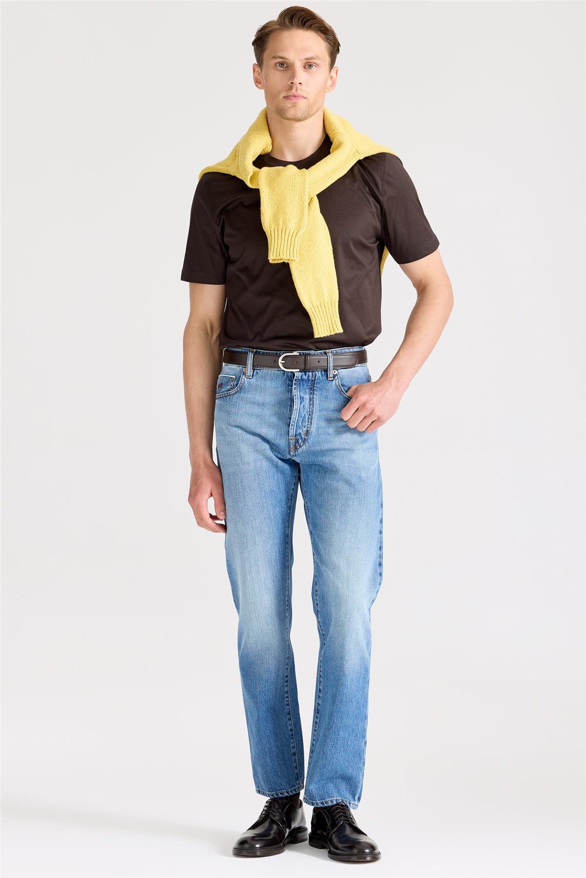 Mavi Selvedge Pamuk Denim Pantolon