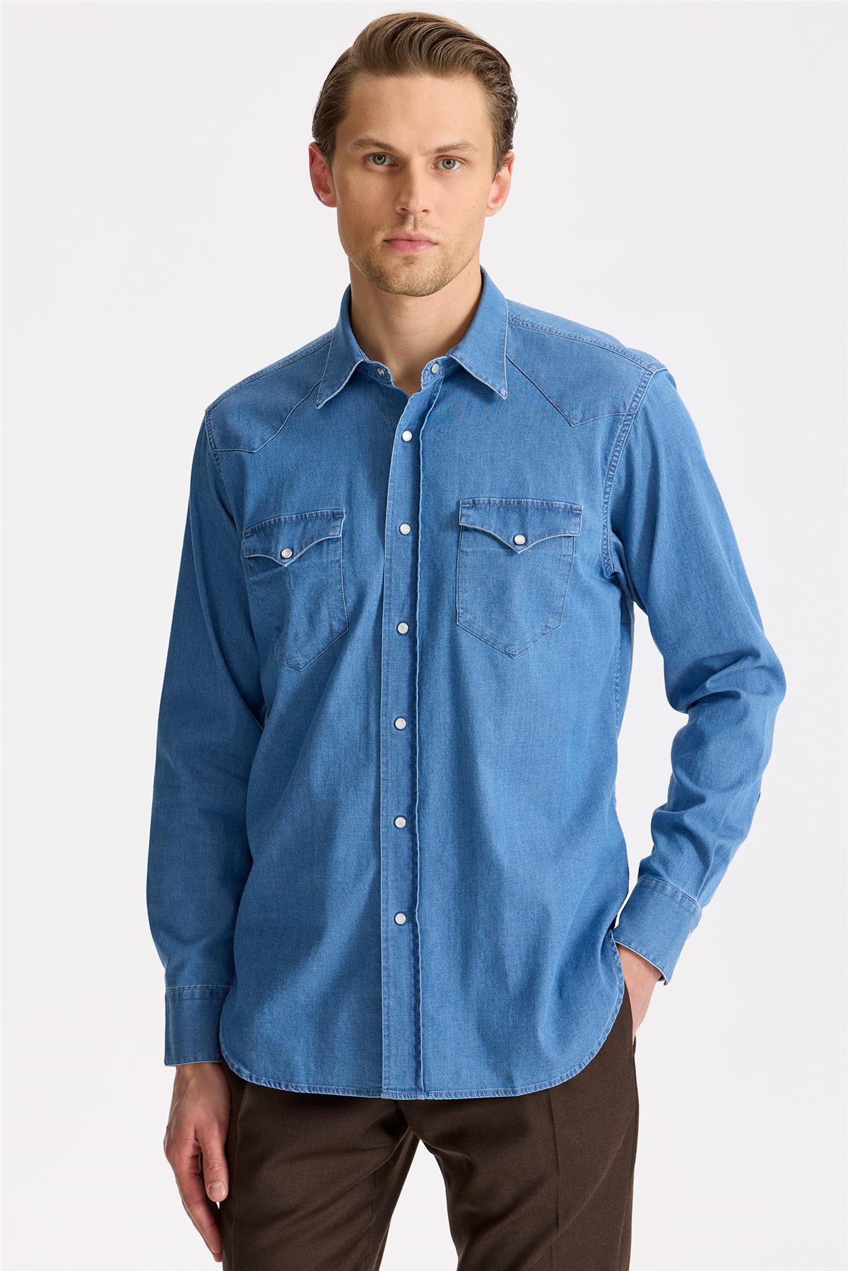 Mavi Western Denim Gömlek