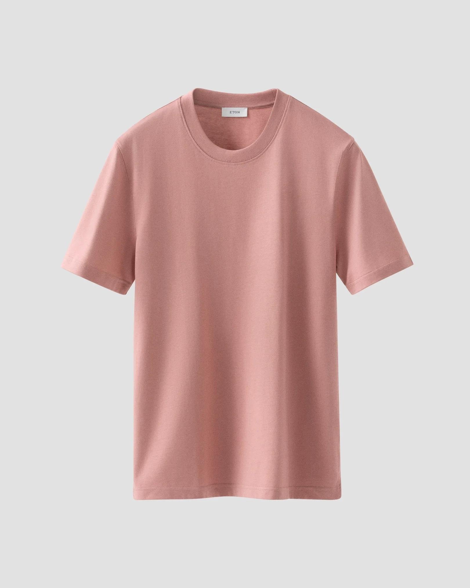 Pembe Supima Pamuk T-Shirt