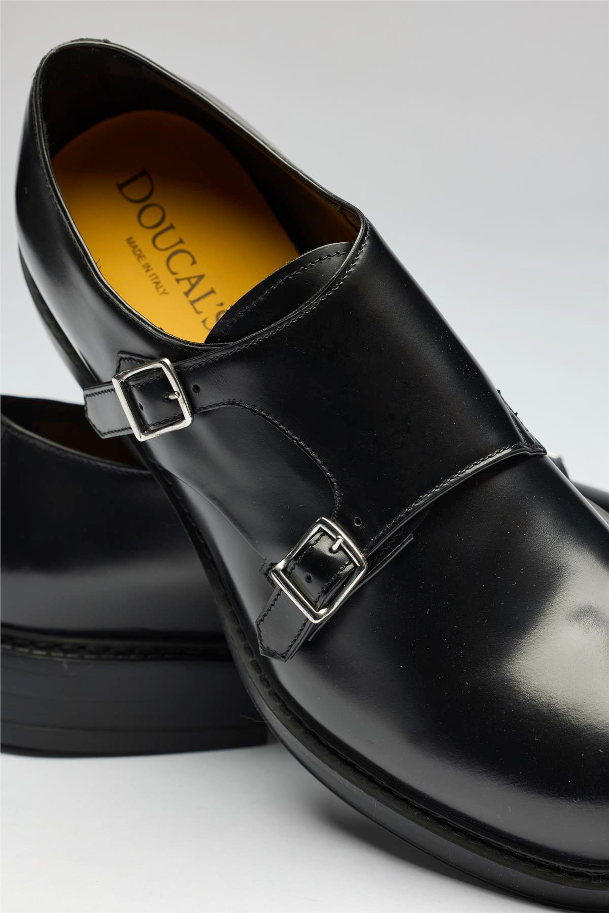 Siyah Bağcıklı Deri Ayakkabı