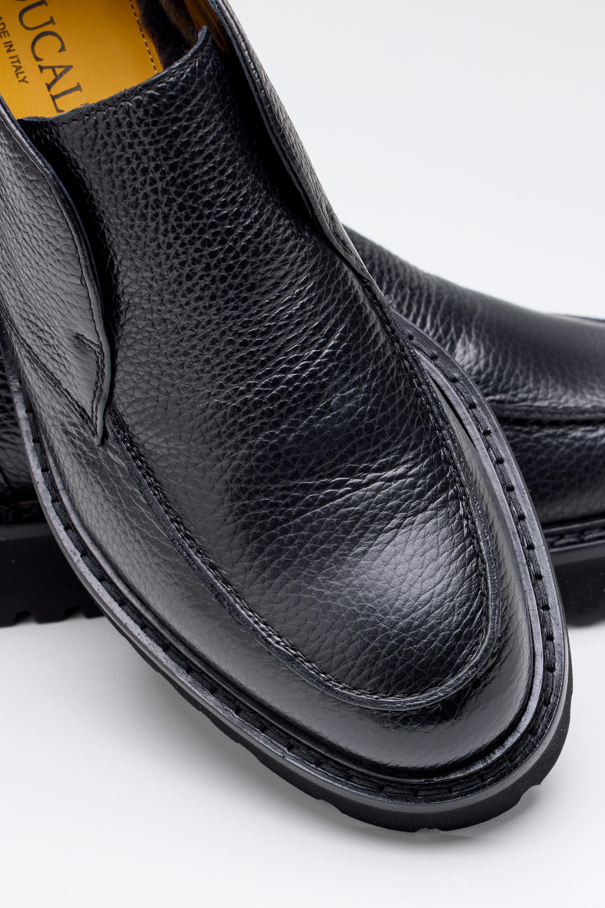 Siyah Chukka Deri Bot