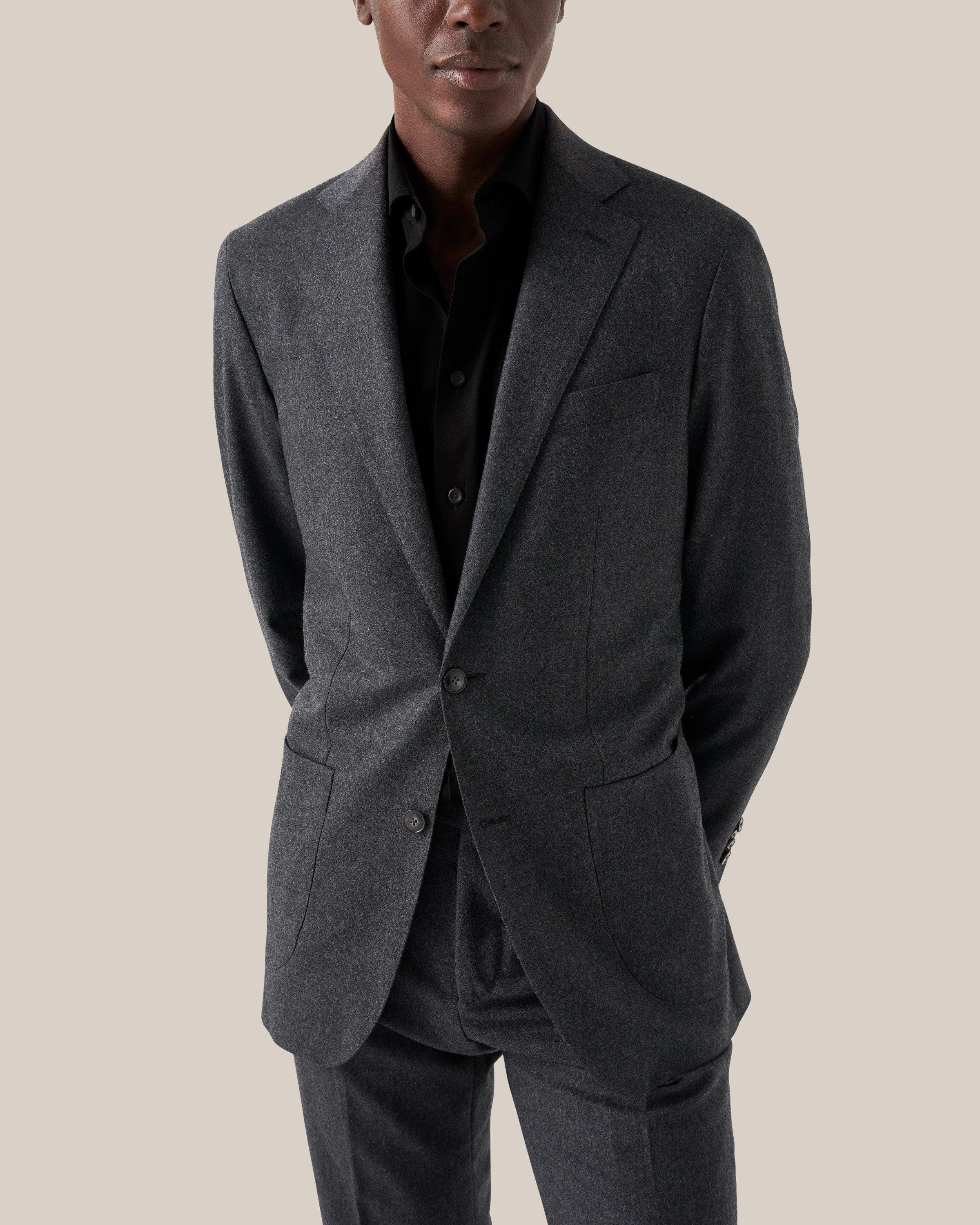 Siyah Filo di Scozia Jersey Gömlek