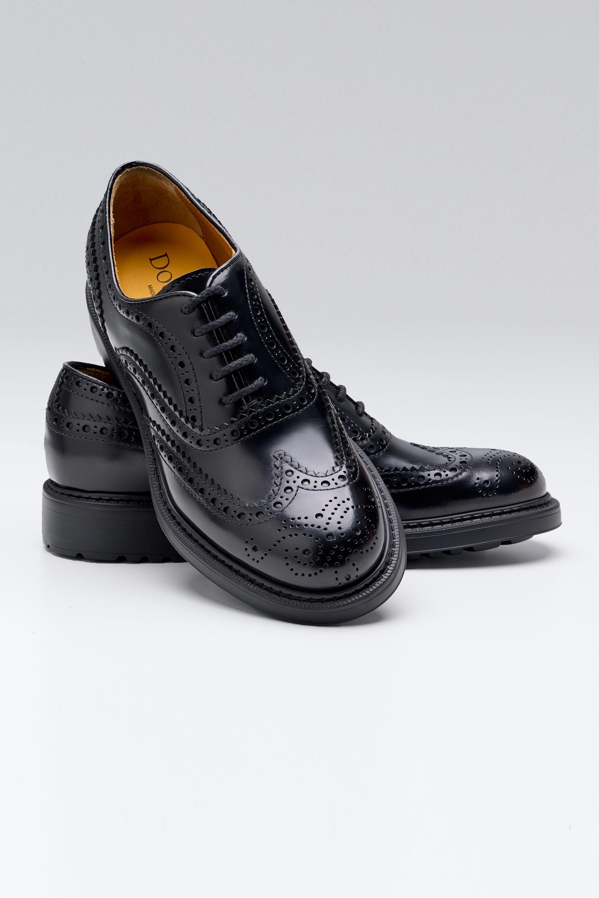 Siyah Oxford Deri Ayakkabı