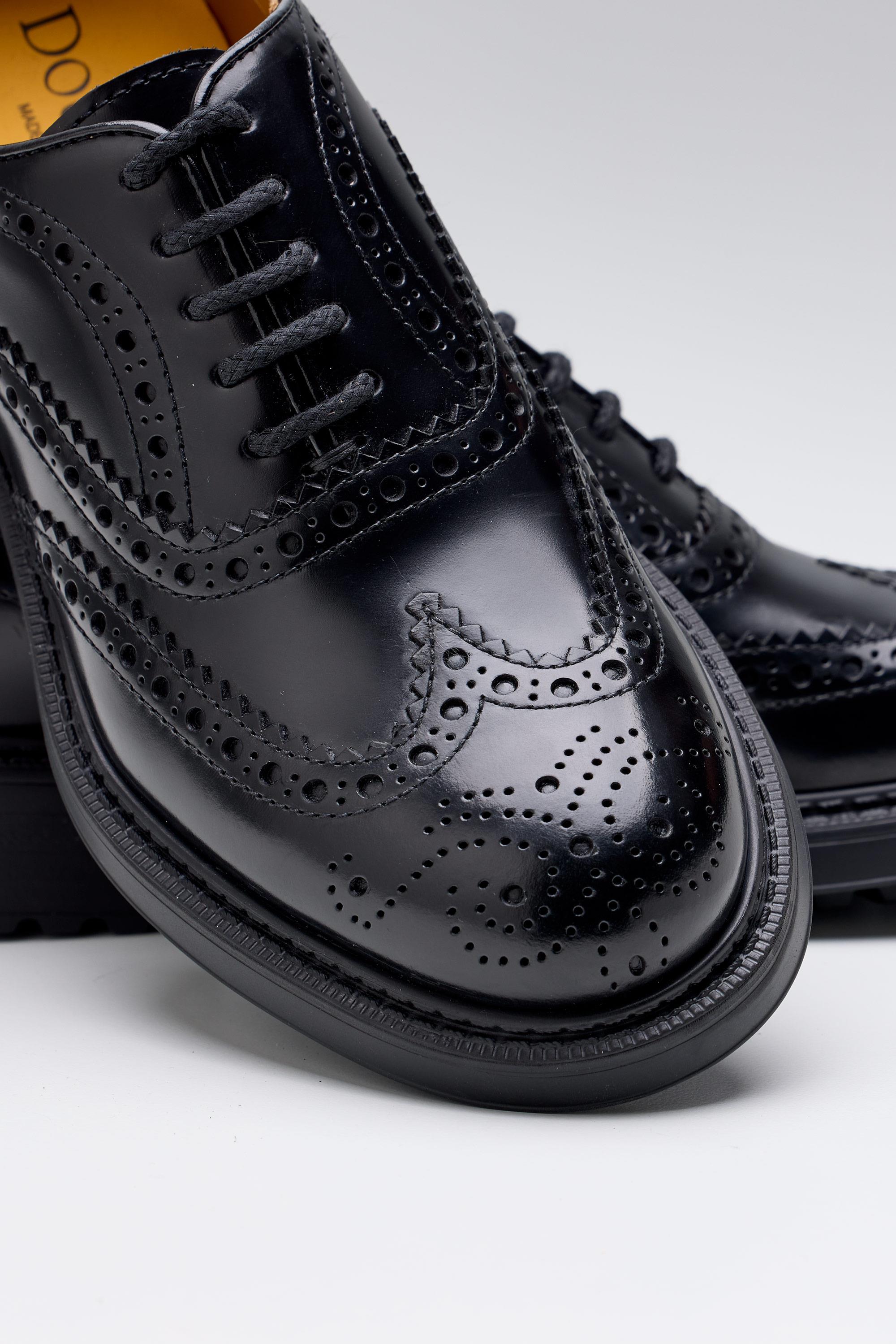 Siyah Oxford Deri Ayakkabı