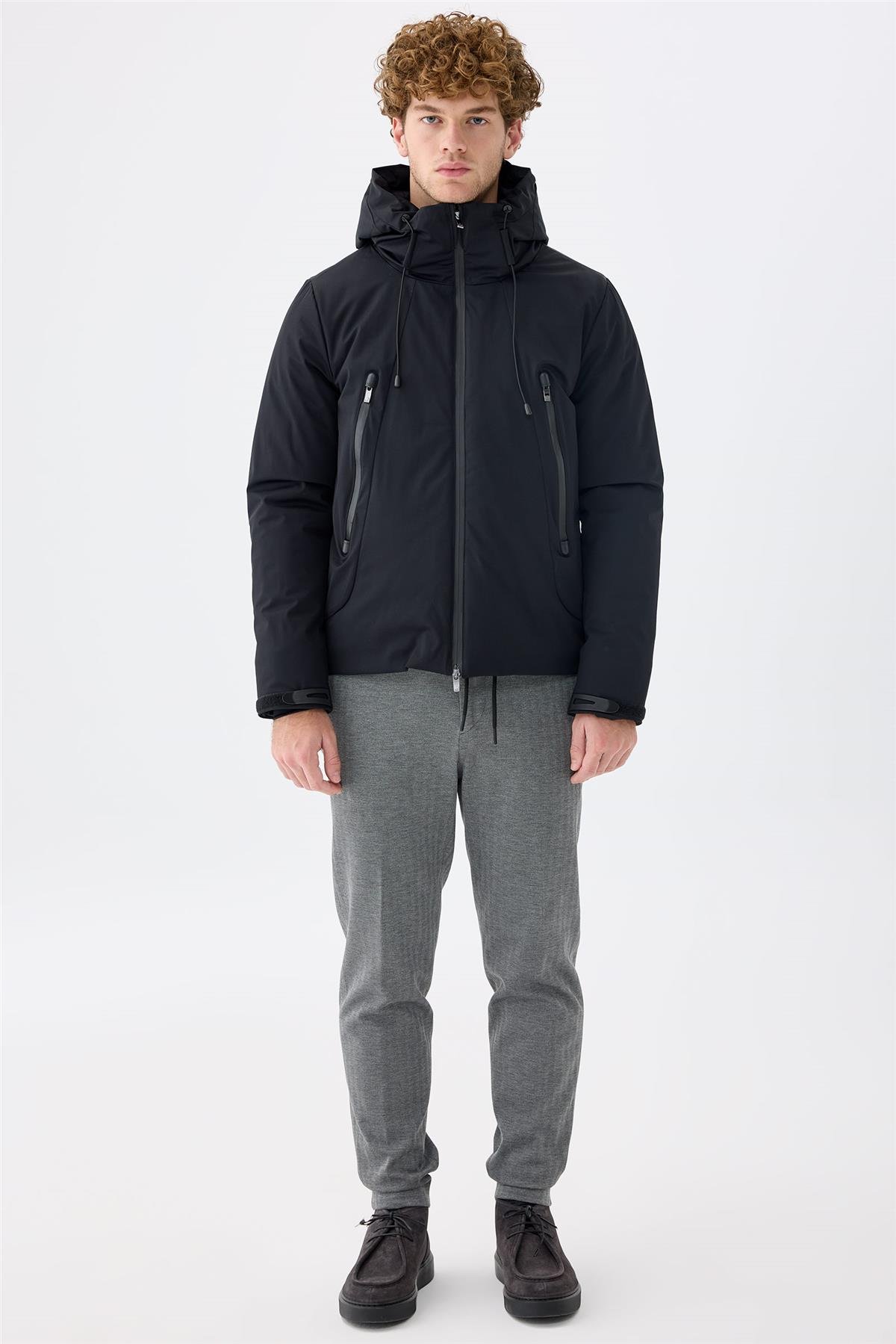 Siyah Running Spor Mont