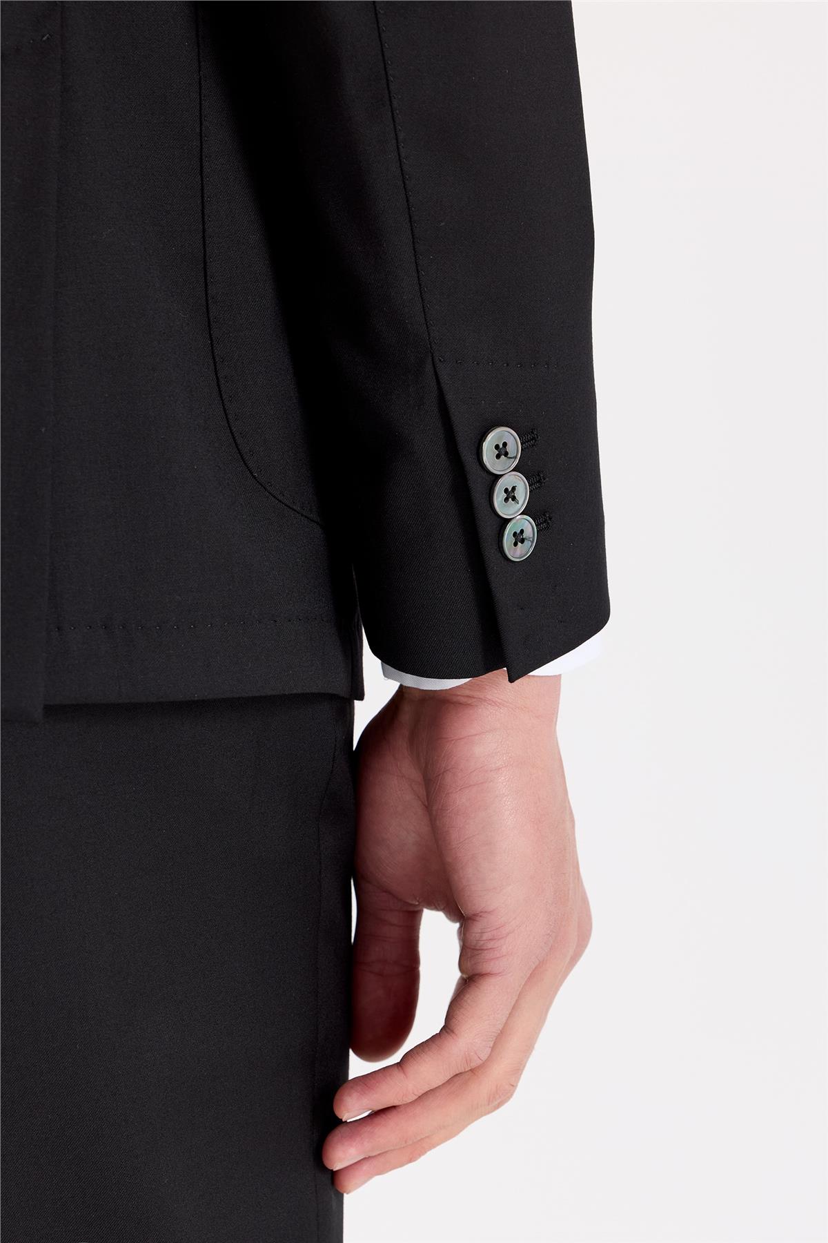 Siyah Yün Takım Elbise