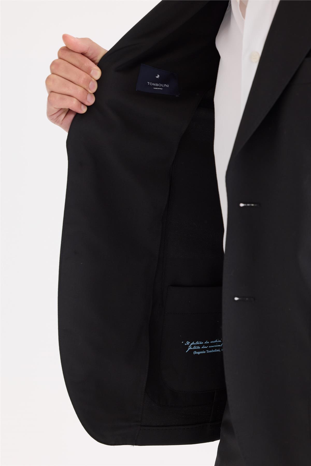 Siyah Yün Takım Elbise