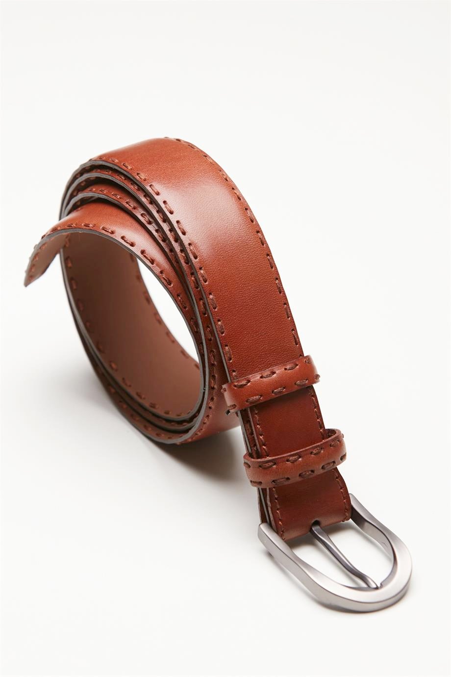 Taba Dikişli Spor Erkek Kemer