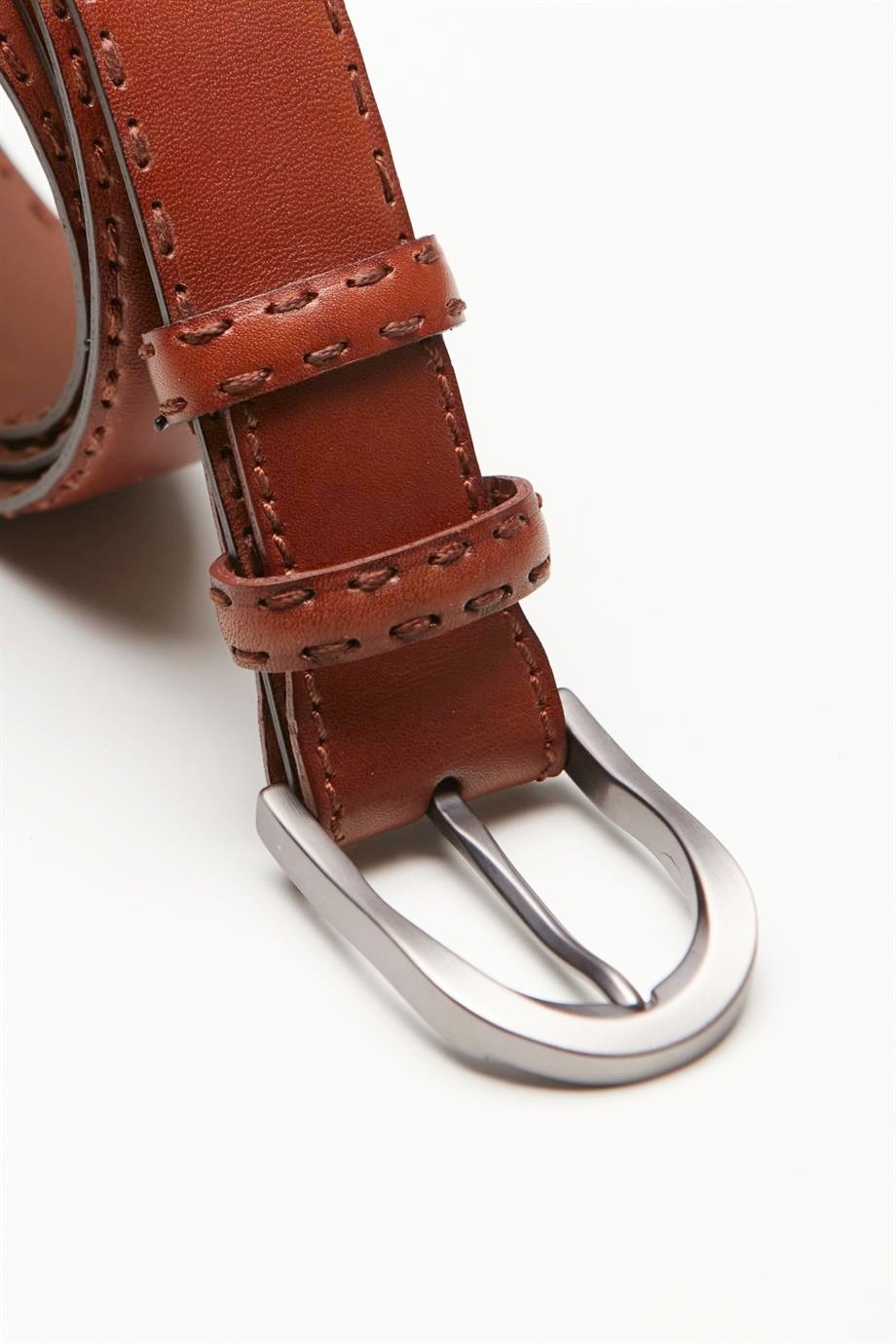 Taba Dikişli Spor Erkek Kemer