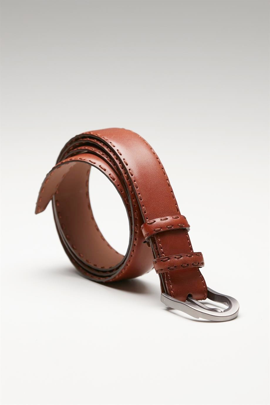 Taba Dikişli Spor Erkek Kemer