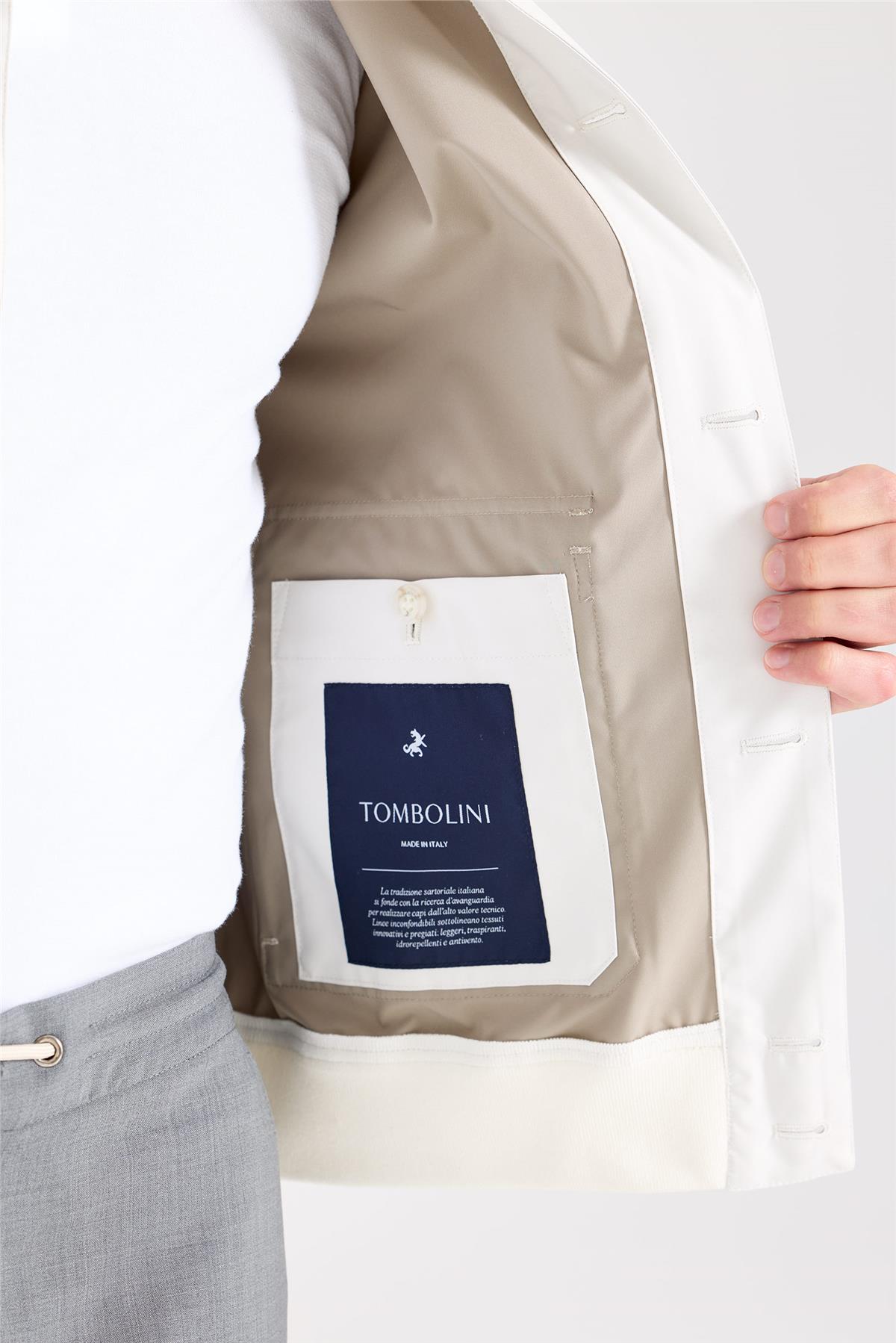 Taş Rengi Teknik Bomber Yağmurluk