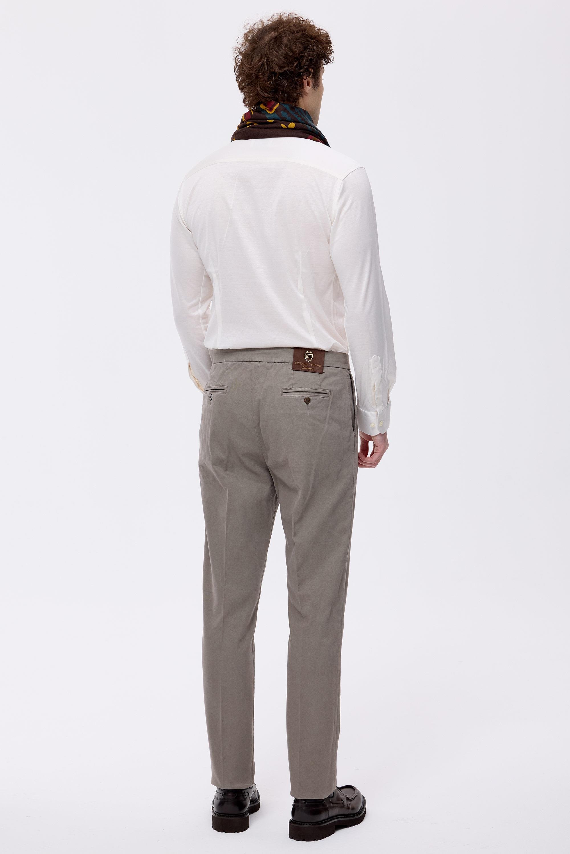 Vizon Pamuk Kaşmir Bağcıklı Chino Pantolon