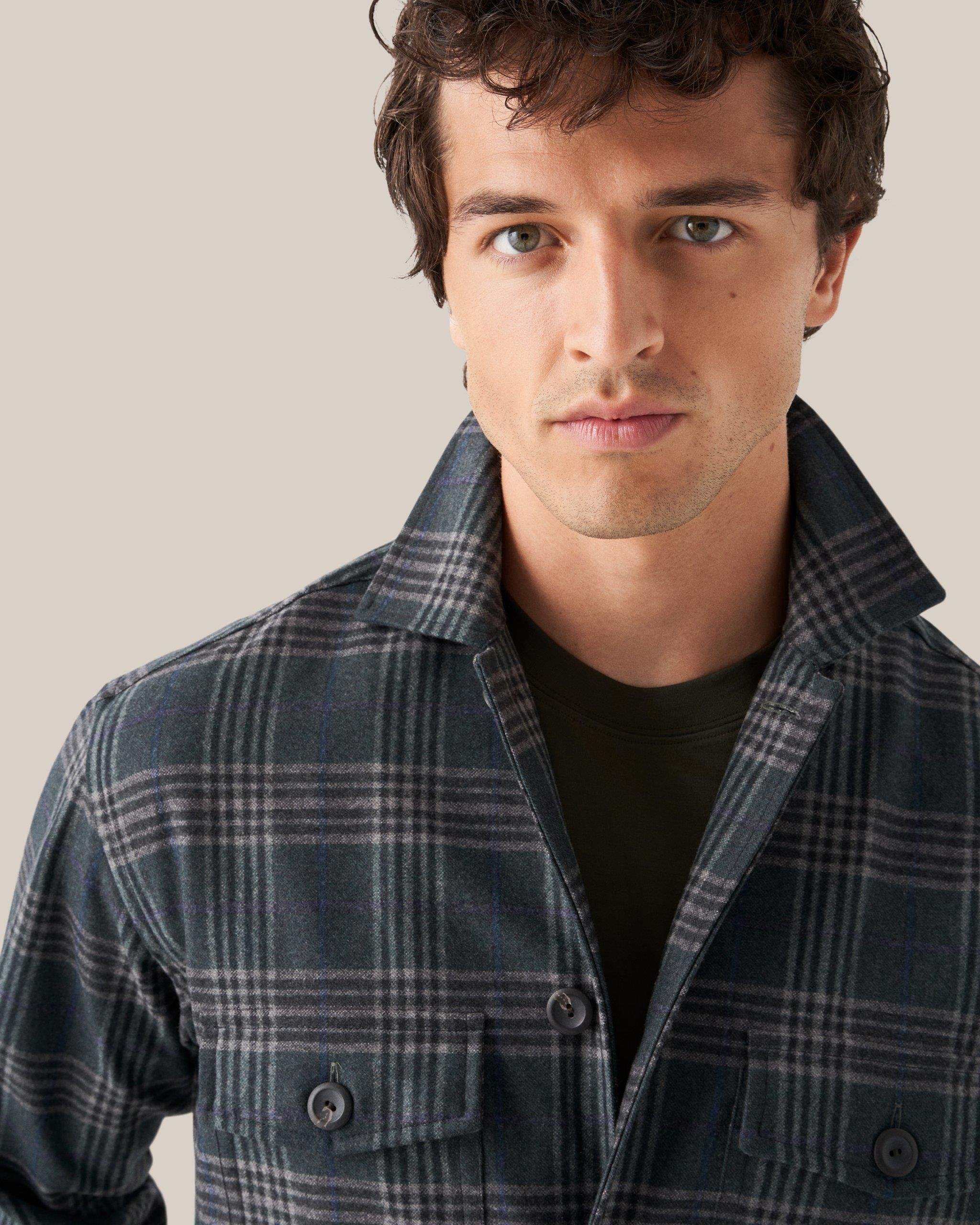 Yeşil Filo Di Scozia Pamuk T-Shirt