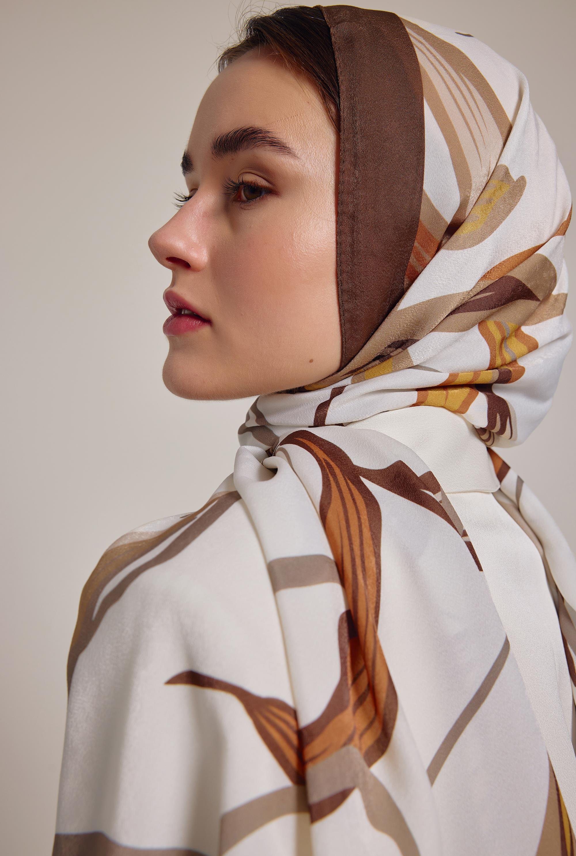 KAHVE YAQA BLOSSOM PREMIUM ŞAL