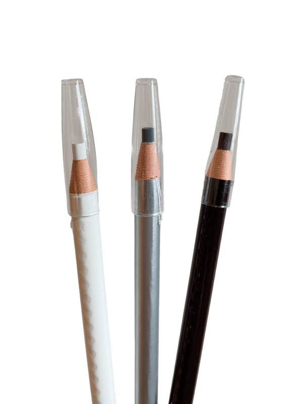 Kalıcı Makyaj ve Microblading Çizim Kalemi İpli - Gri