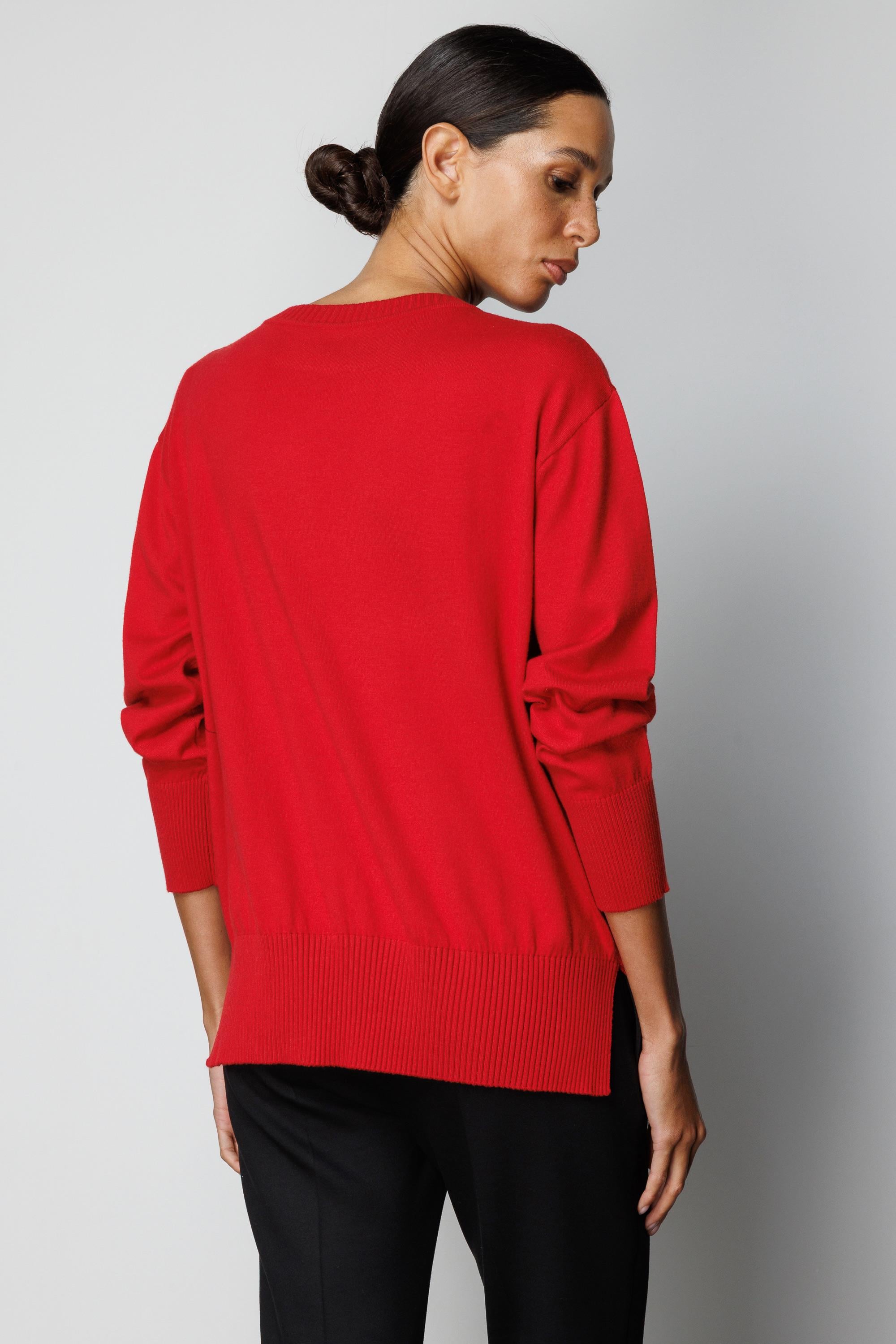 0 Yaka Oversize Triko