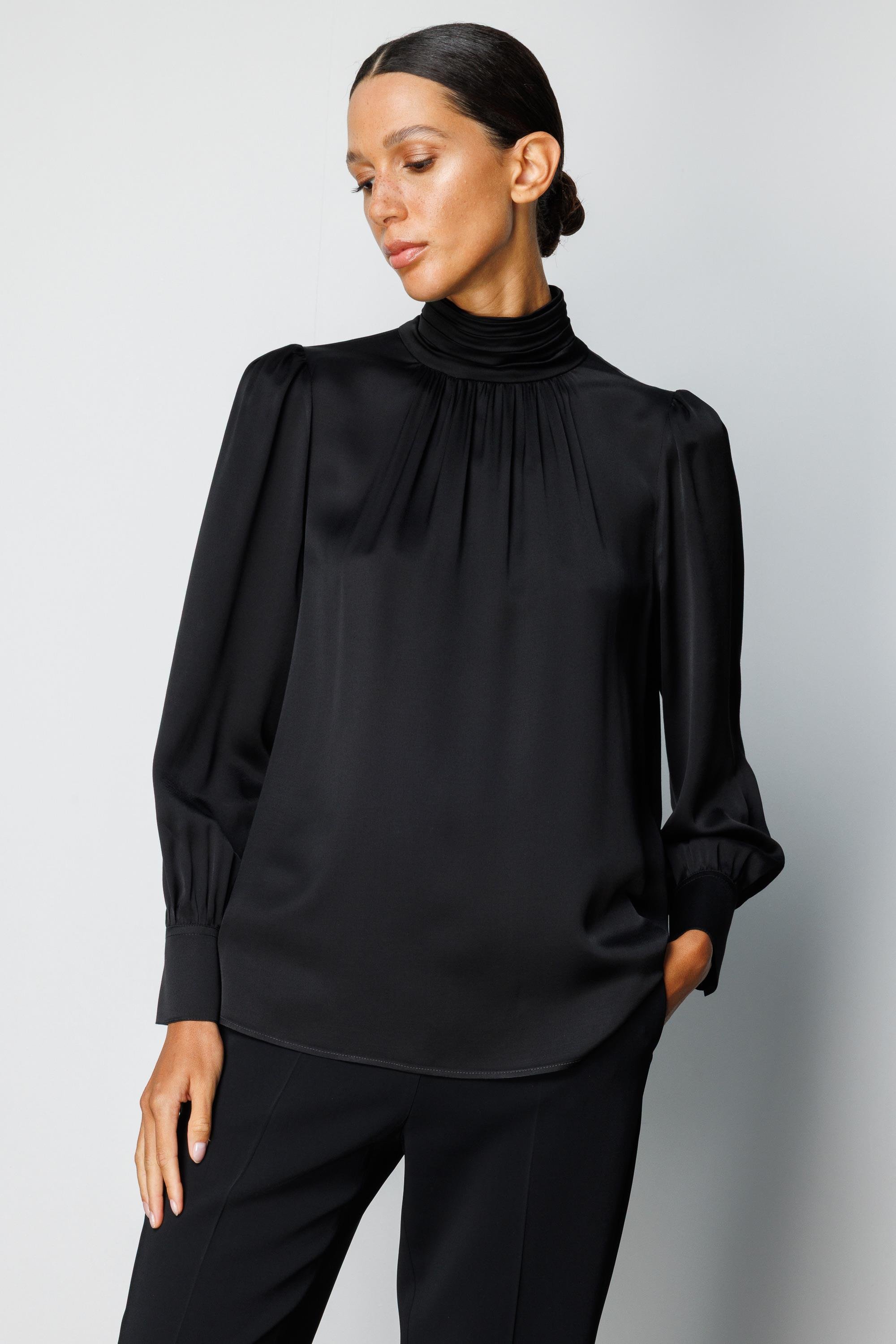 Balıkçı Yaka Drape Bluz