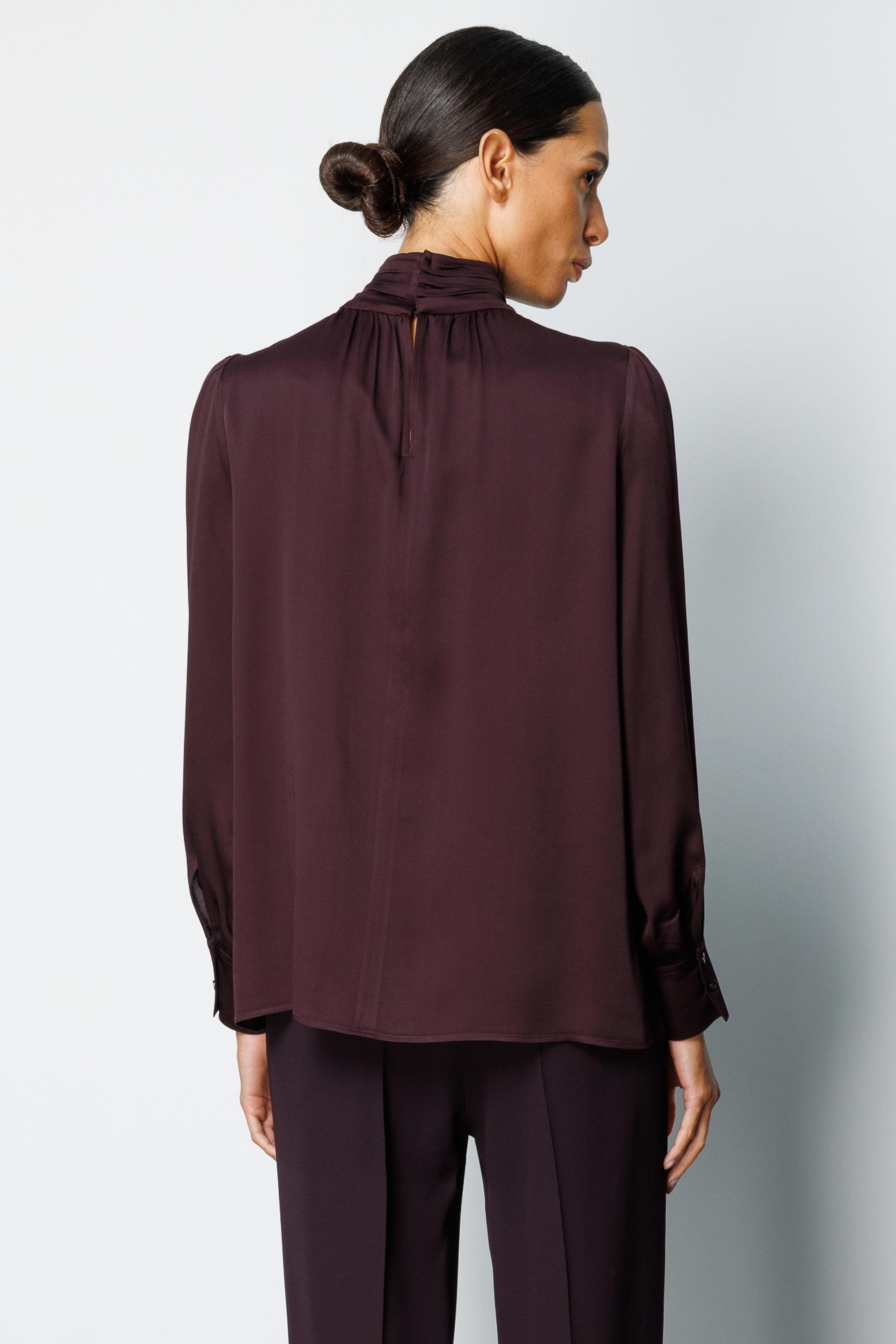 Balıkçı Yaka Drape Bluz