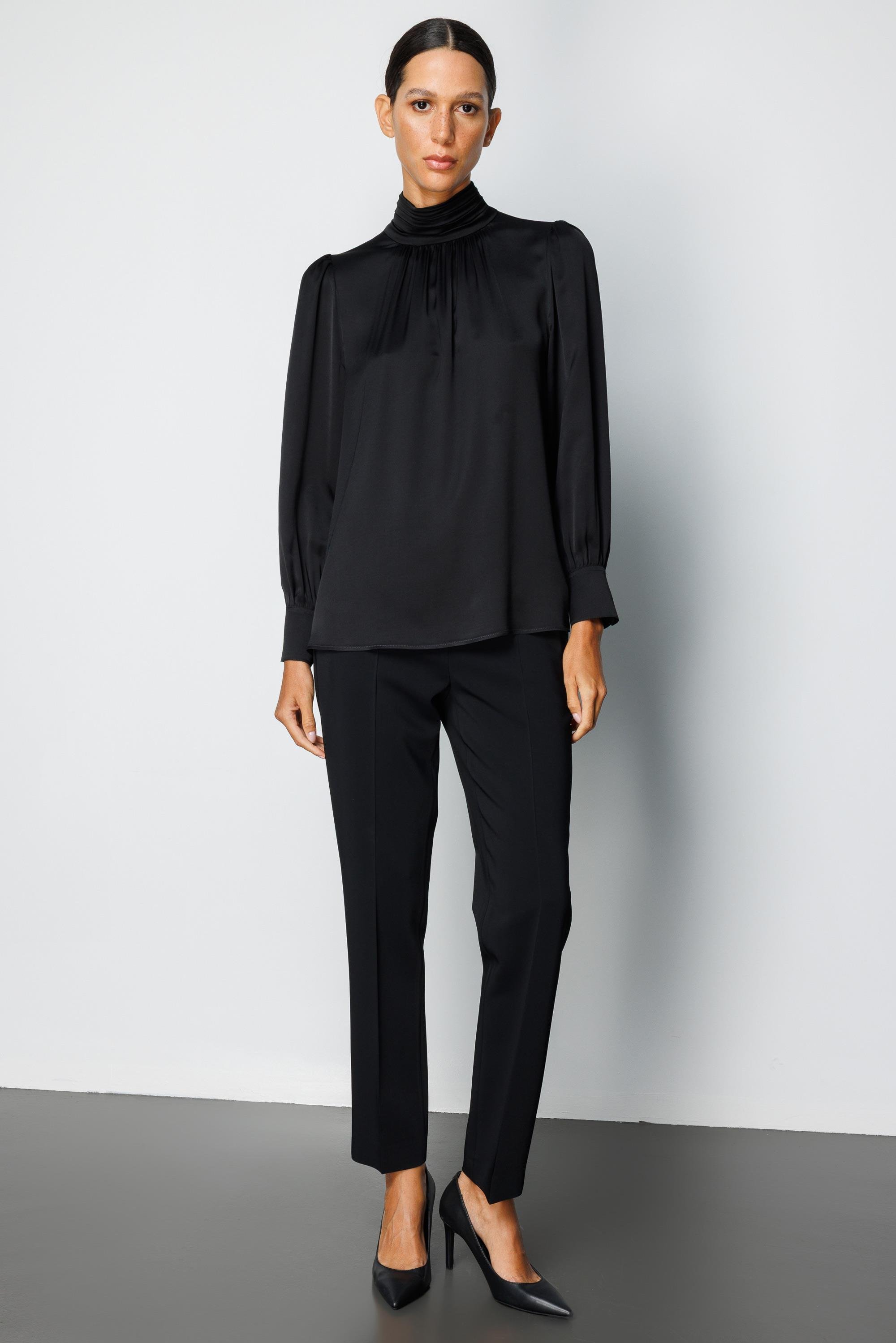 Balıkçı Yaka Drape Bluz