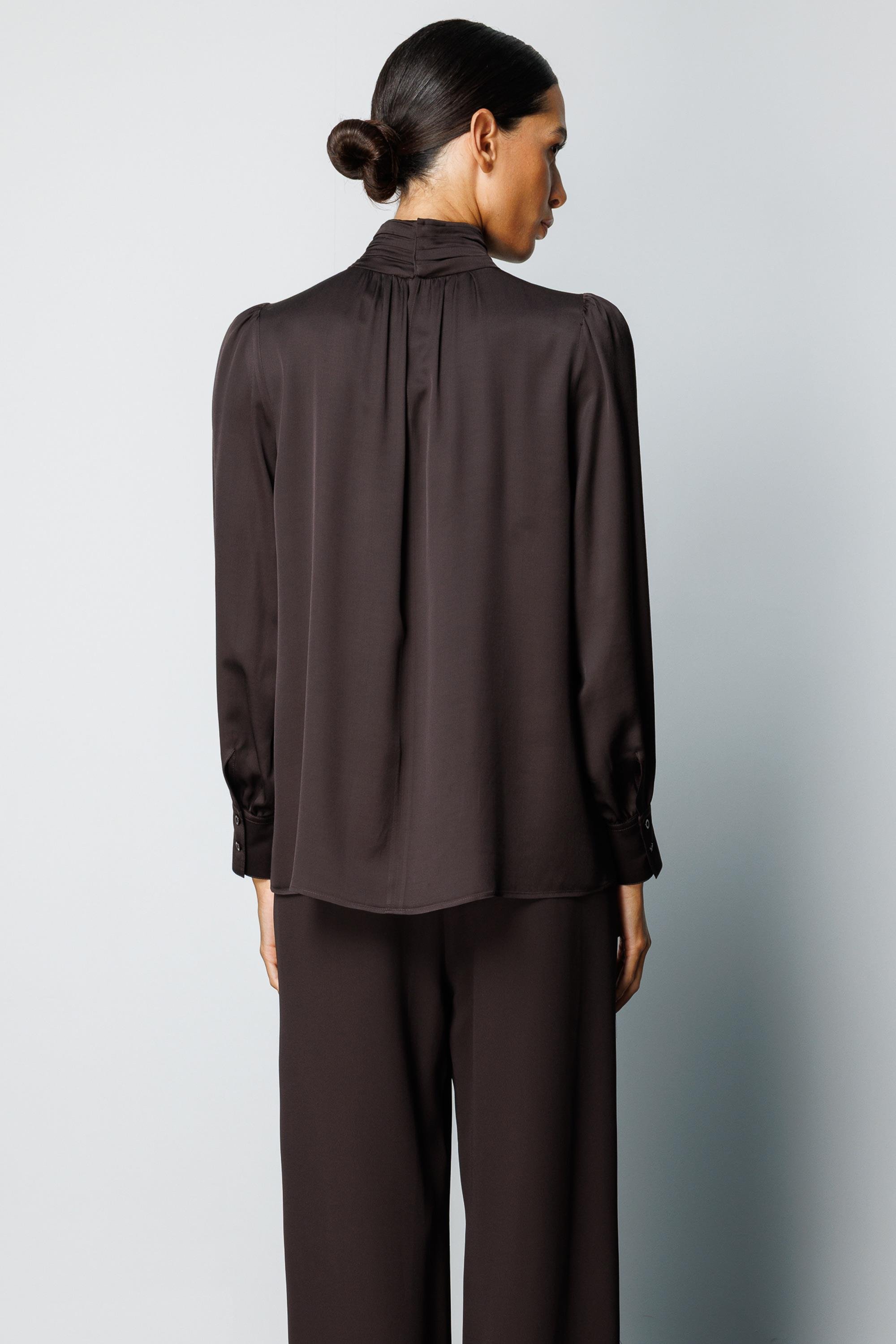 Balıkçı Yaka Drape Bluz