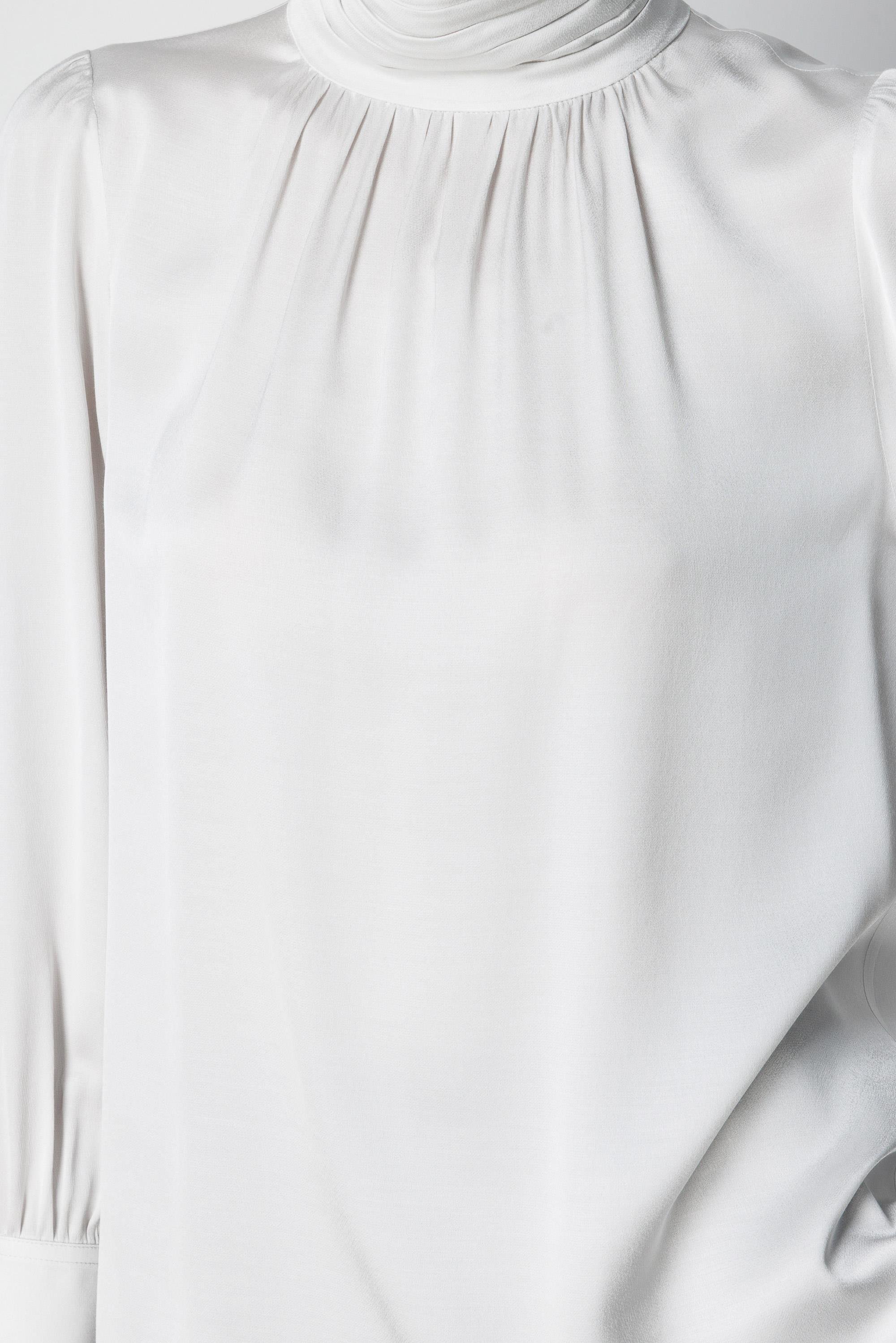 Balıkçı Yaka Drape Bluz