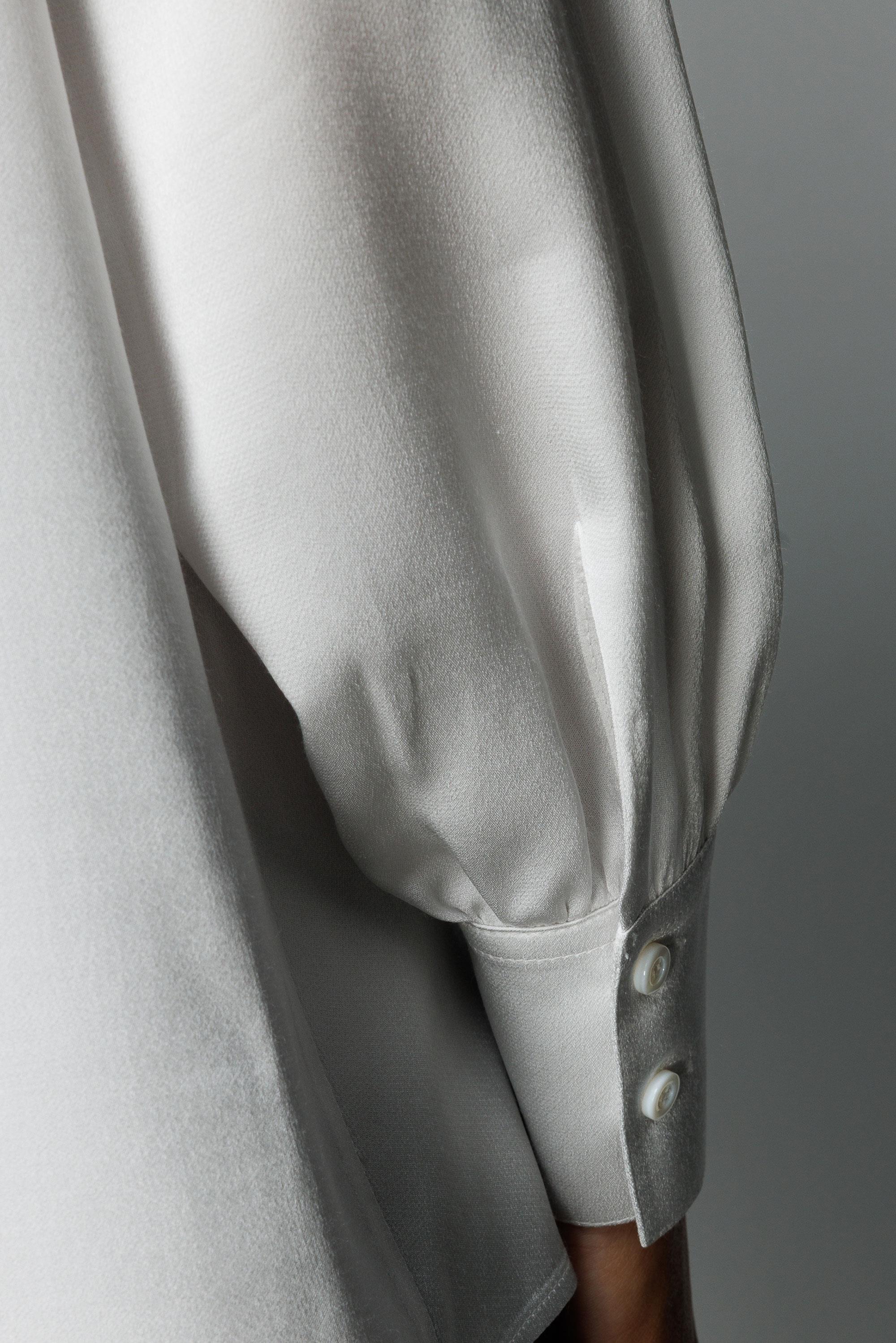 Balıkçı Yaka Drape Bluz