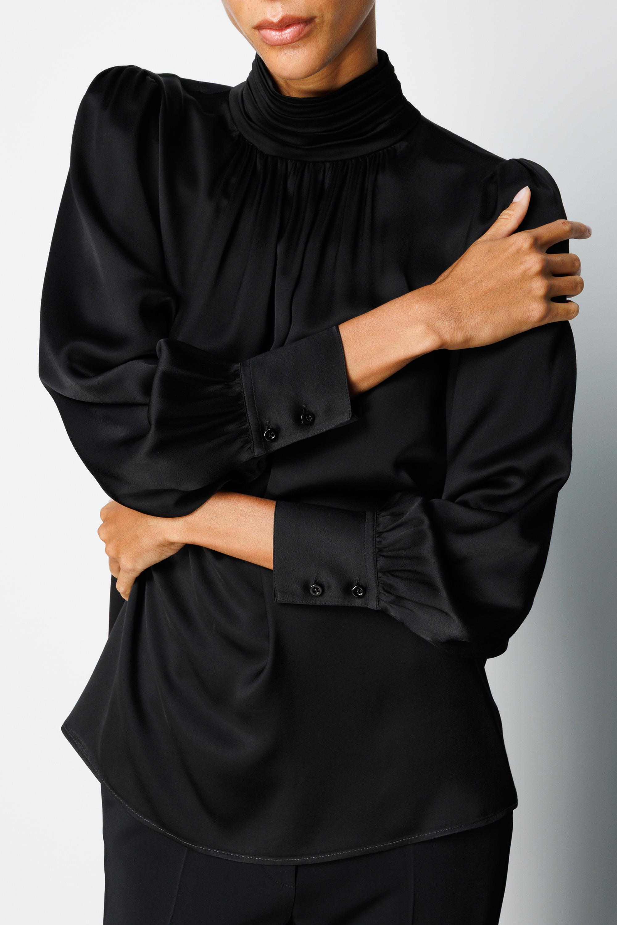 Balıkçı Yaka Drape Bluz