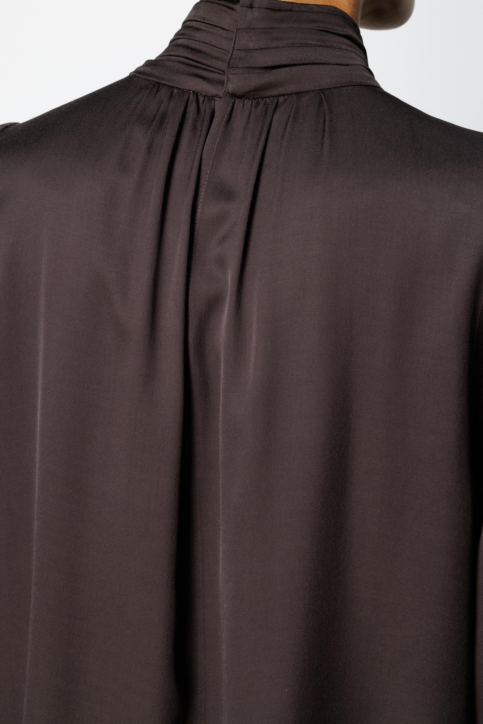 Balıkçı Yaka Drape Bluz