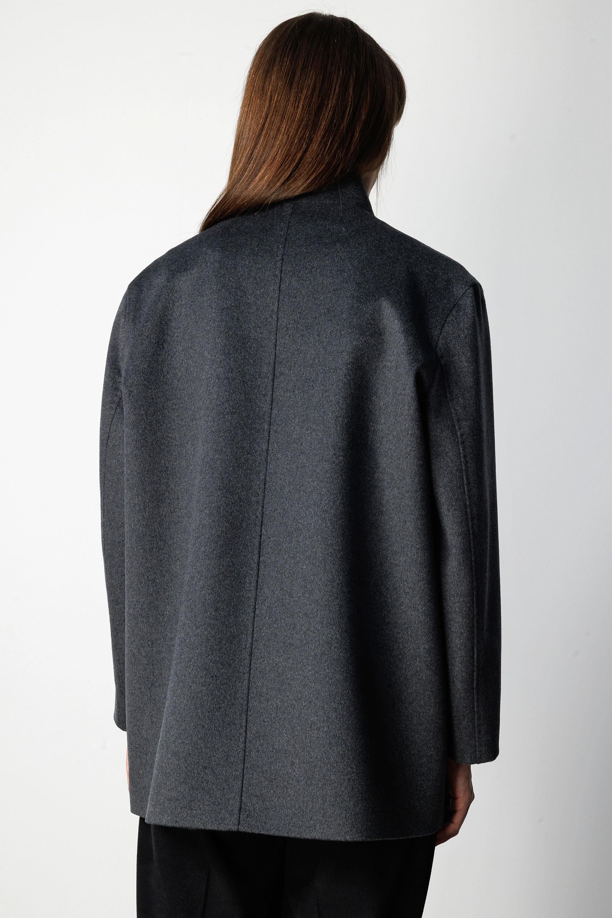 Dik Yaka Oversize ceket