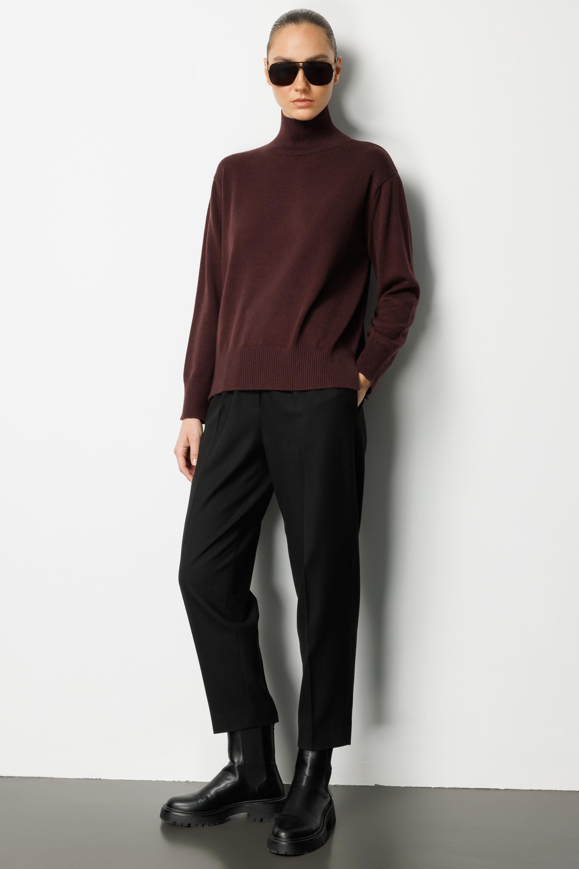 Dik Yaka Oversize Triko